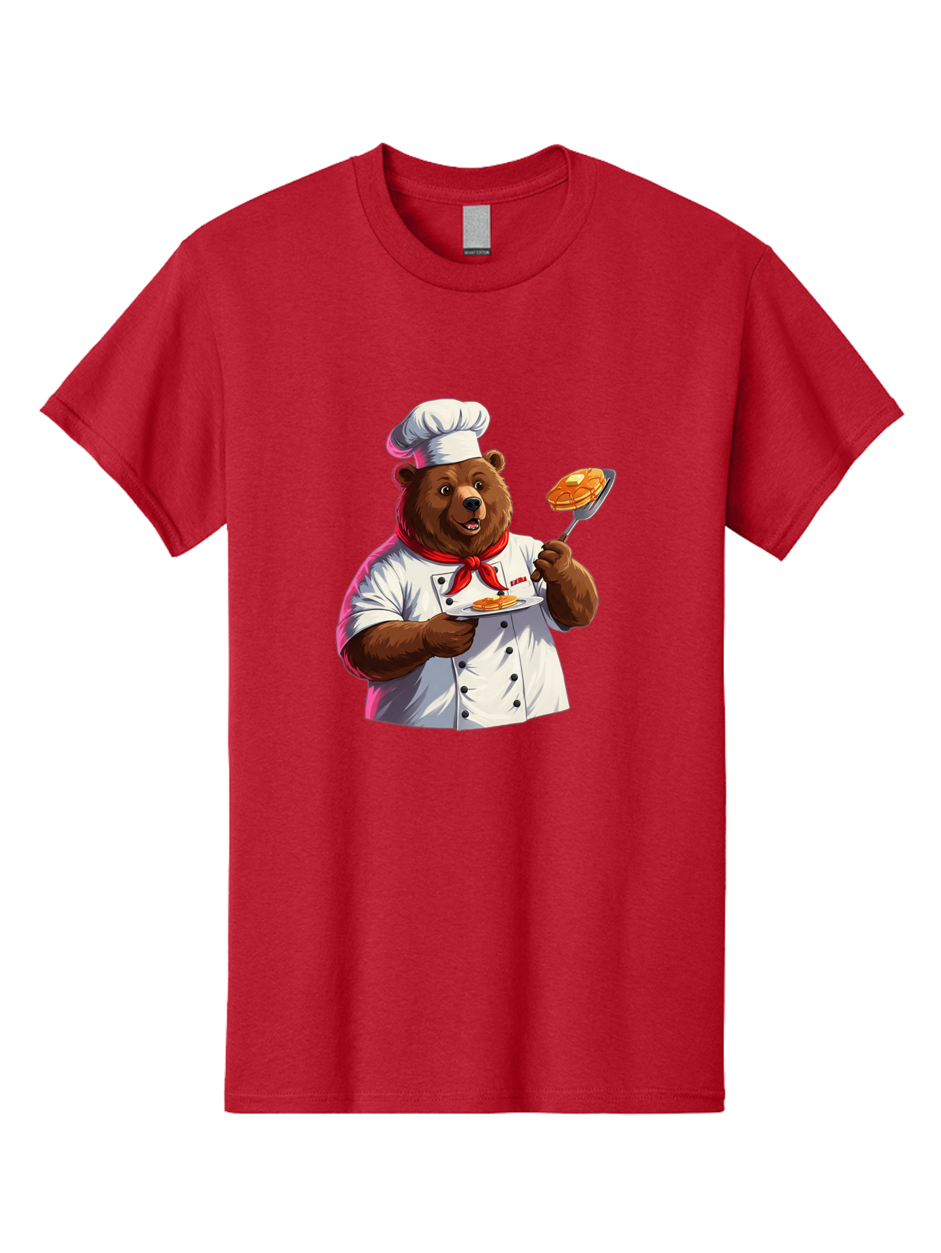 Chef-Bear-5 Men'S Graphic Tee, 100% Cotton, Comfortable Casual Summer Wear, Machine Washable, Vintage Camera, Old Camera, Antique Camera, Black Camera, Classic Photography, Photography Equipment, Nostalgic Device, Film Camera, Camera Art Bak234