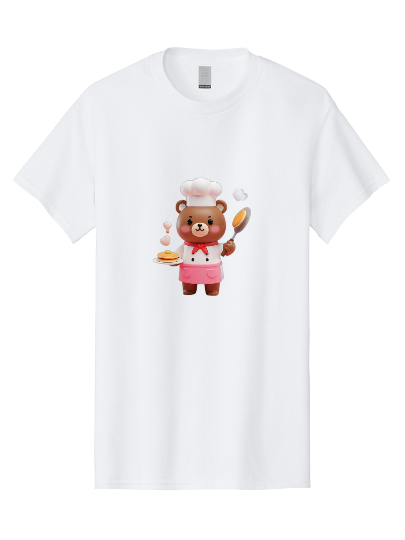 Chef-Bear-6 Men'S Graphic Tee, 100% Cotton, Comfortable Casual Summer Wear, Machine Washable, Vintage Camera, Old Camera, Antique Camera, Black Camera, Classic Photography, Photography Equipment, Nostalgic Device, Film Camera, Camera Art Bak235