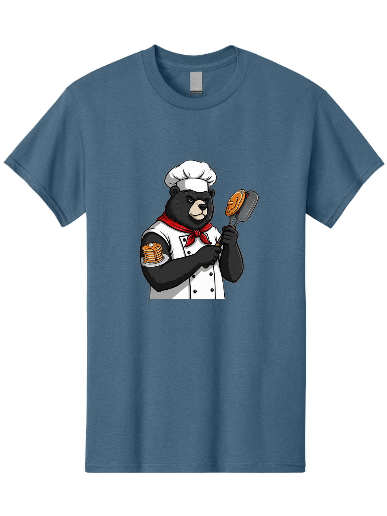 Chef-Bear-8 Men'S Graphic Tee, 100% Cotton, Comfortable Casual Summer Wear, Machine Washable, Vintage Camera, Old Camera, Antique Camera, Black Camera, Classic Photography, Photography Equipment, Nostalgic Device, Film Camera, Camera Art Bak237