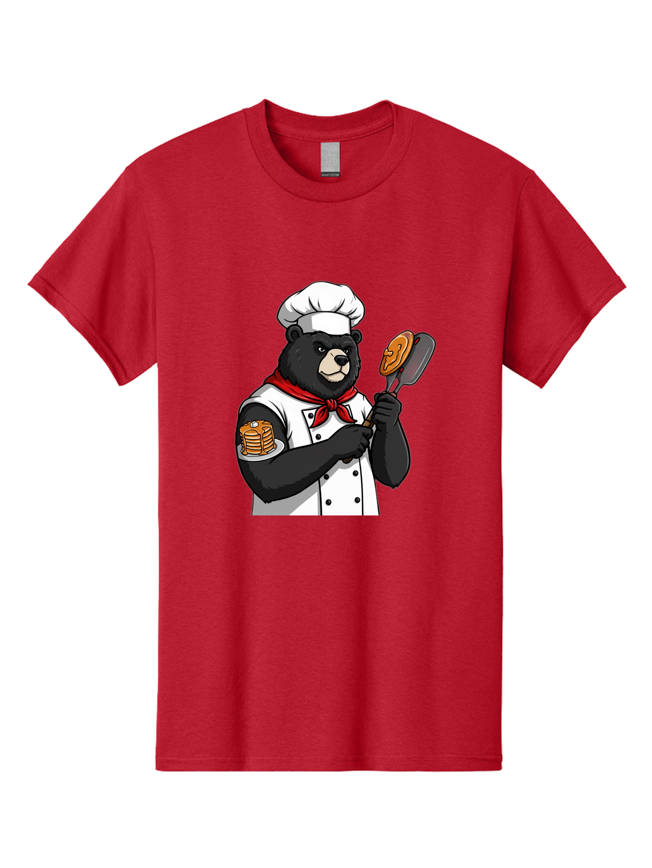 Chef-Bear-8 Men'S Graphic Tee, 100% Cotton, Comfortable Casual Summer Wear, Machine Washable, Vintage Camera, Old Camera, Antique Camera, Black Camera, Classic Photography, Photography Equipment, Nostalgic Device, Film Camera, Camera Art Bak237