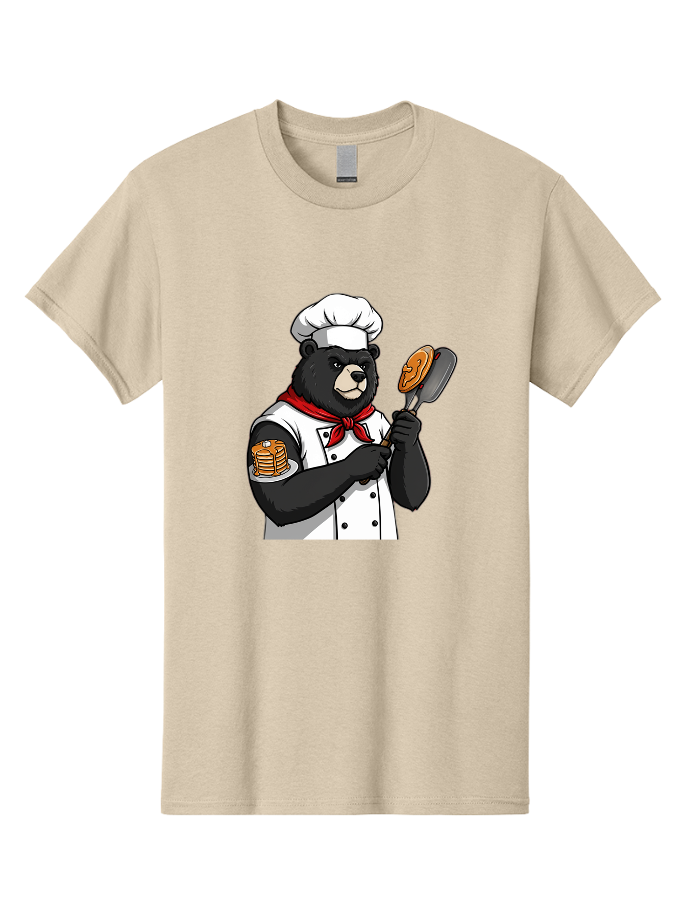 Chef-Bear-8 Men'S Graphic Tee, 100% Cotton, Comfortable Casual Summer Wear, Machine Washable, Vintage Camera, Old Camera, Antique Camera, Black Camera, Classic Photography, Photography Equipment, Nostalgic Device, Film Camera, Camera Art Bak237