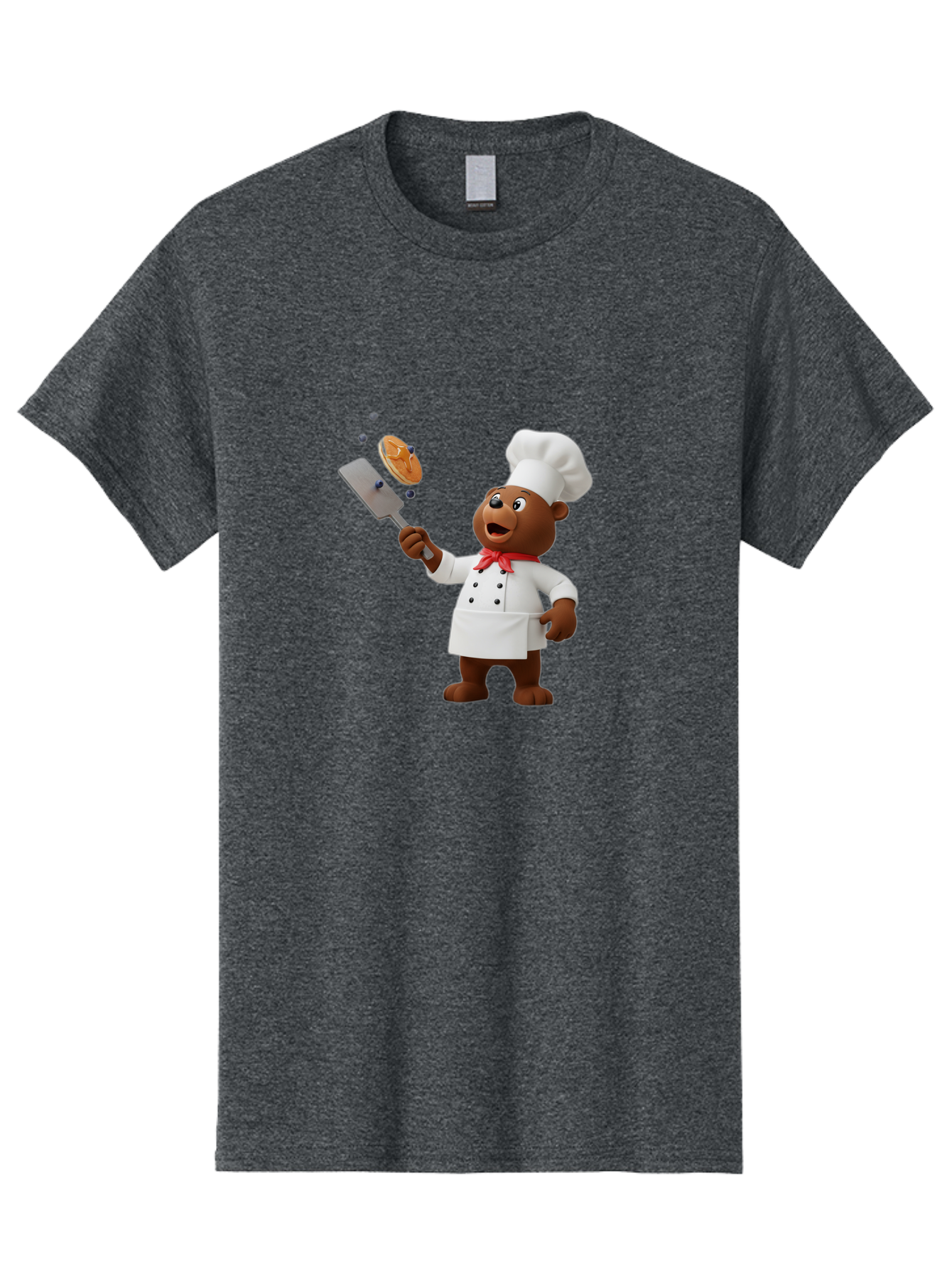 Chef-Bear Men'S Graphic Tee, 100% Cotton, Comfortable Casual Summer Wear, Machine Washable, Vintage Camera, Old Camera, Antique Camera, Black Camera, Classic Photography, Photography Equipment, Nostalgic Device, Film Camera, Camera Art Bak238