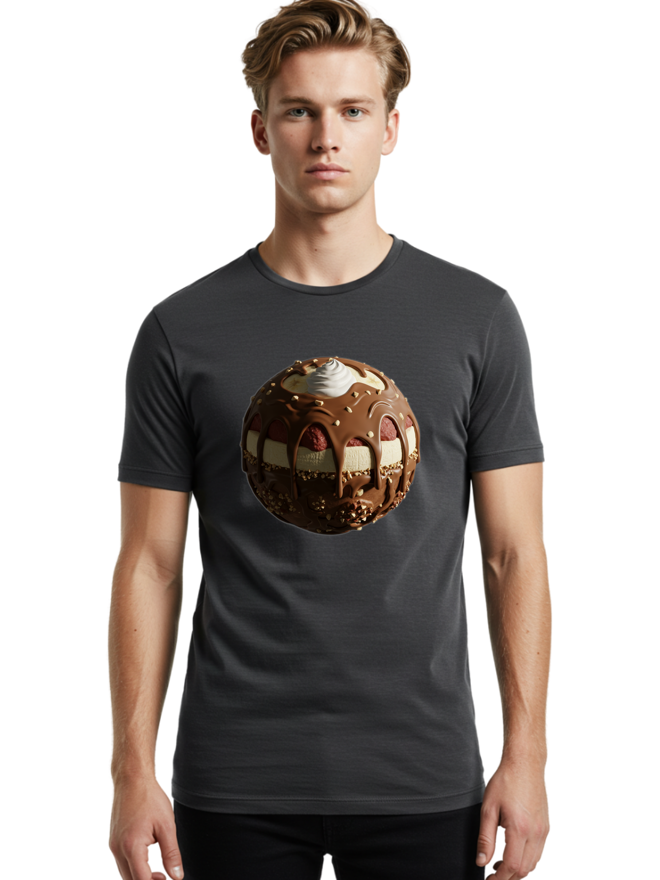Chocolate-Bombe Men'S Graphic Tee, 100% Cotton, Comfortable Casual Summer Wear, Machine Washable, Vintage Camera, Old Camera, Antique Camera, Black Camera, Classic Photography, Photography Equipment, Nostalgic Device, Film Camera, Camera Art Bak247