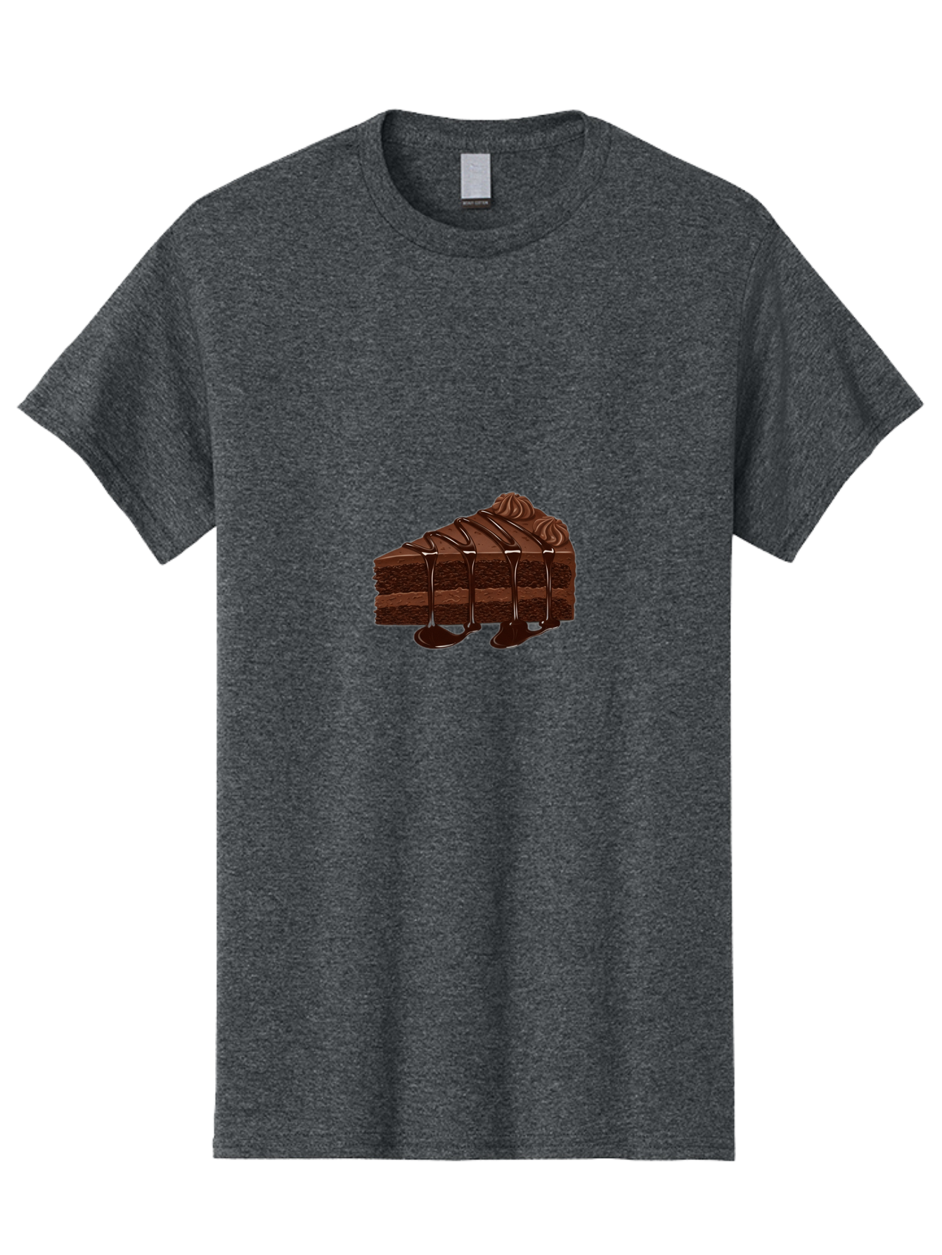 Chocolate-Cake-1 Men'S Graphic Tee, 100% Cotton, Comfortable Casual Summer Wear, Machine Washable, Vintage Camera, Old Camera, Antique Camera, Black Camera, Classic Photography, Photography Equipment, Nostalgic Device, Film Camera, Camera Art Bak248