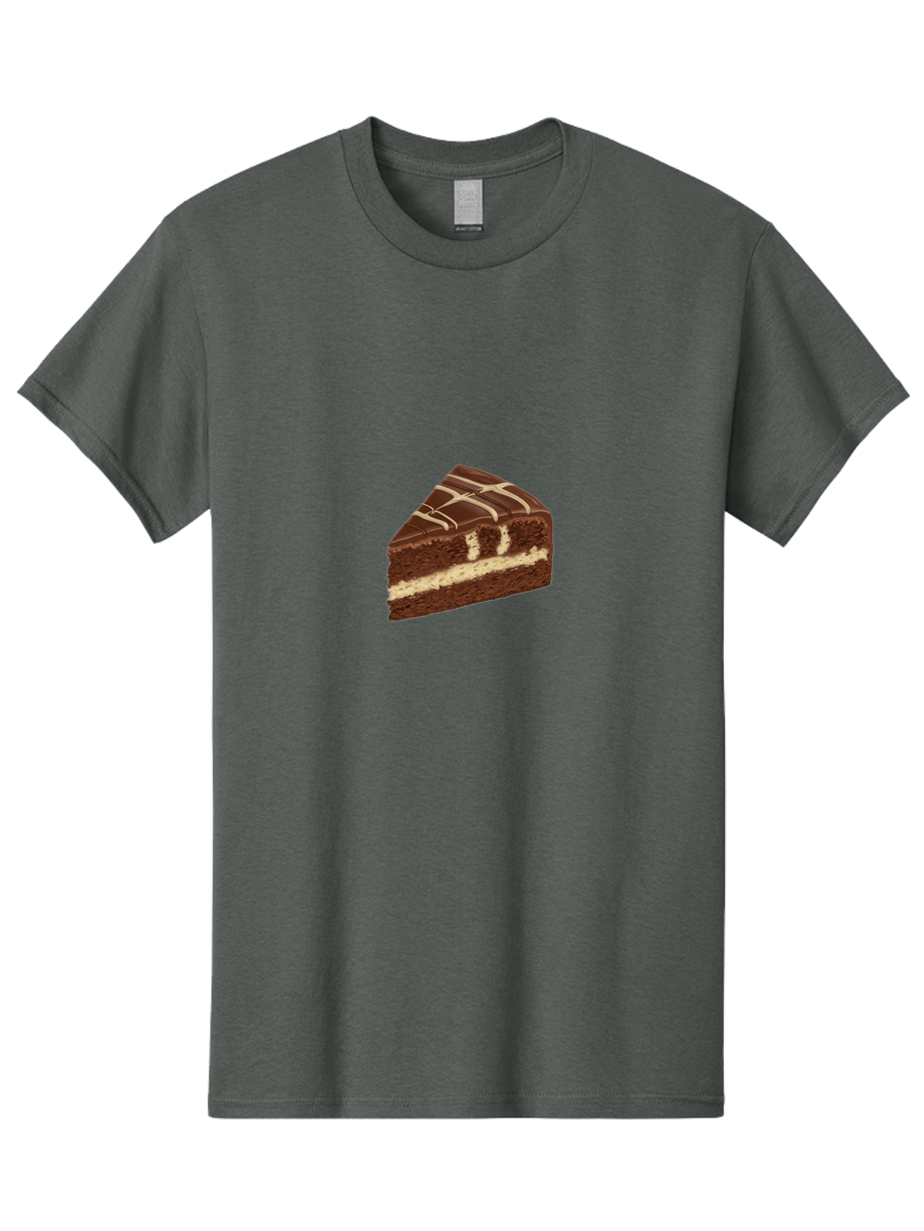 Chocolate-Cake-2 Men'S Graphic Tee, 100% Cotton, Comfortable Casual Summer Wear, Machine Washable, Vintage Camera, Old Camera, Antique Camera, Black Camera, Classic Photography, Photography Equipment, Nostalgic Device, Film Camera, Camera Art Bak249