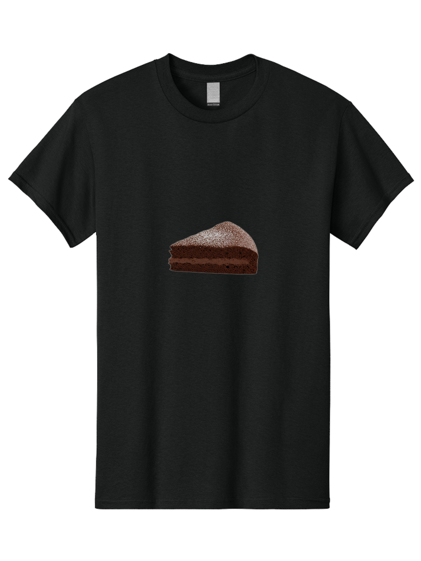 Chocolate-Cake-Slice-1 Men'S Graphic Tee, 100% Cotton, Comfortable Casual Summer Wear, Machine Washable, Vintage Camera, Old Camera, Antique Camera, Black Camera, Classic Photography, Photography Equipment, Nostalgic Device, Film Camera, Bak251