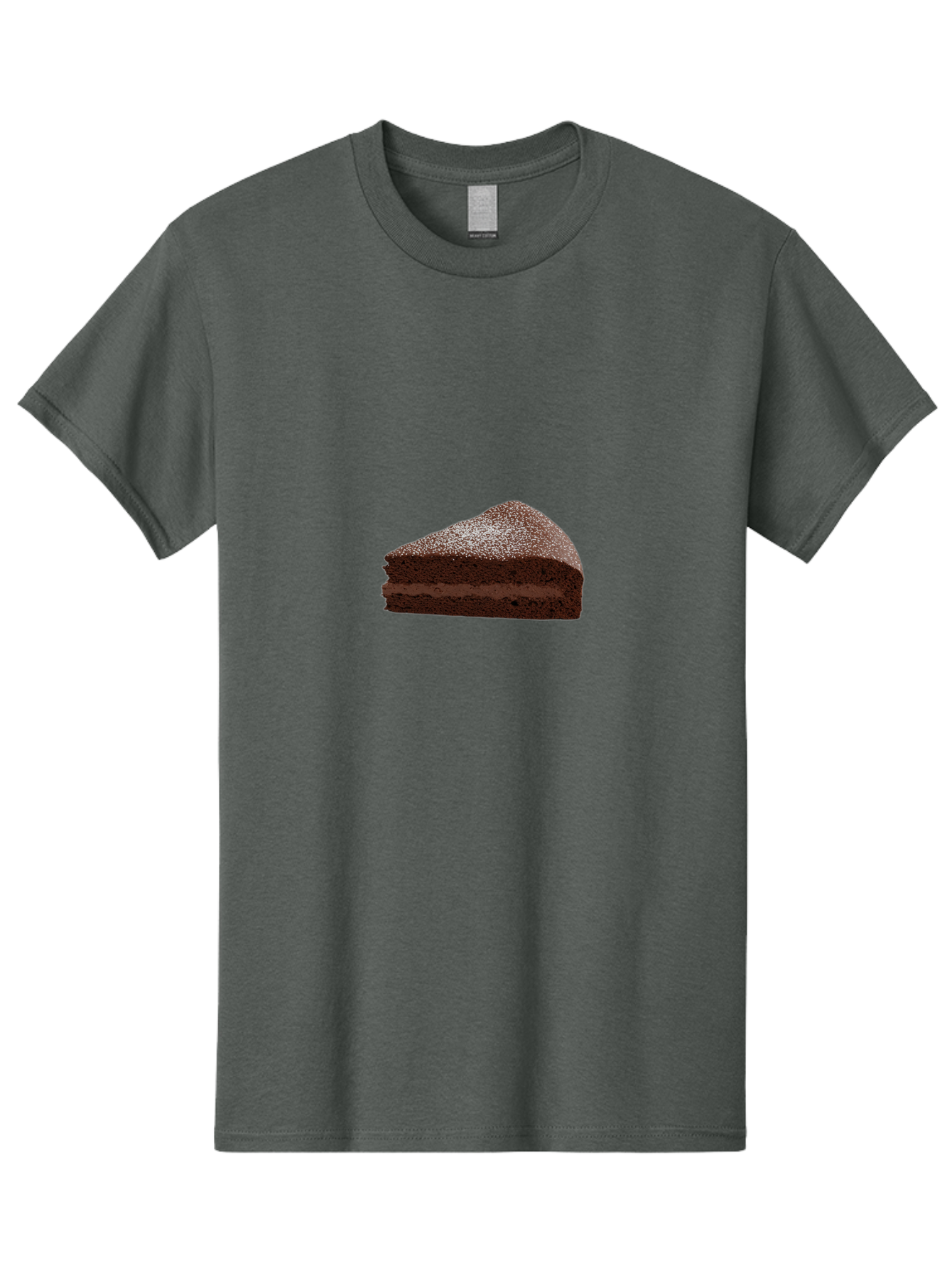 Chocolate-Cake-Slice-1 Men'S Graphic Tee, 100% Cotton, Comfortable Casual Summer Wear, Machine Washable, Vintage Camera, Old Camera, Antique Camera, Black Camera, Classic Photography, Photography Equipment, Nostalgic Device, Film Camera, Bak251
