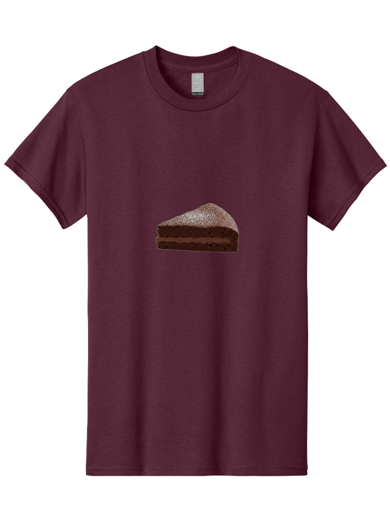 Chocolate-Cake-Slice-1 Men'S Graphic Tee, 100% Cotton, Comfortable Casual Summer Wear, Machine Washable, Vintage Camera, Old Camera, Antique Camera, Black Camera, Classic Photography, Photography Equipment, Nostalgic Device, Film Camera, Bak251