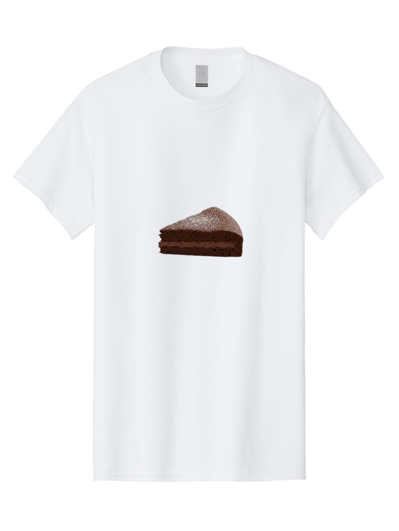Chocolate-Cake-Slice-1 Men'S Graphic Tee, 100% Cotton, Comfortable Casual Summer Wear, Machine Washable, Vintage Camera, Old Camera, Antique Camera, Black Camera, Classic Photography, Photography Equipment, Nostalgic Device, Film Camera, Bak251