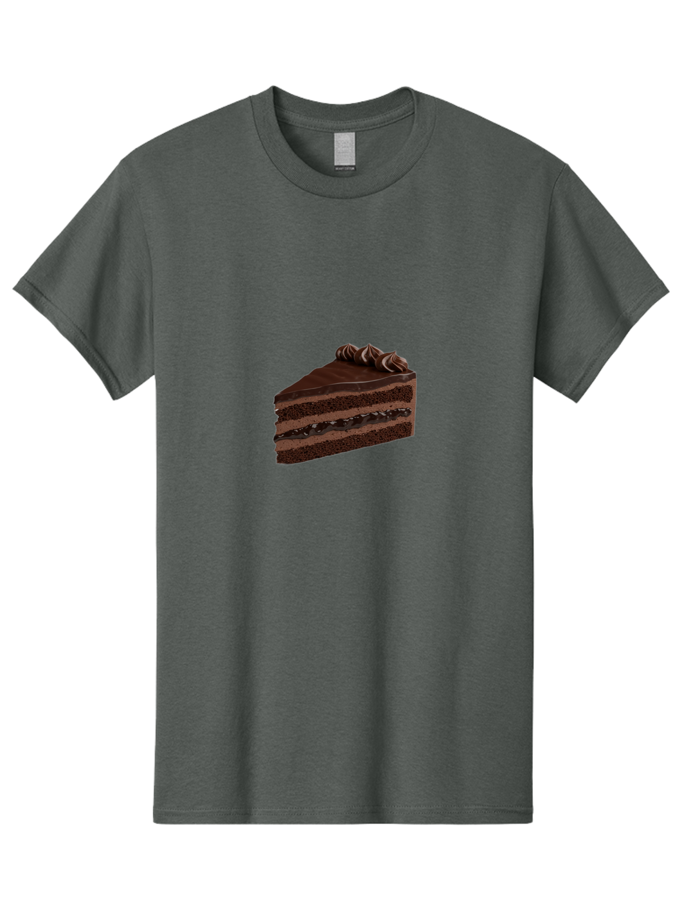 Chocolate-Cake-Slice Men'S Graphic Tee, 100% Cotton, Comfortable Casual Summer Wear, Machine Washable, Vintage Camera, Old Camera, Antique Camera, Black Camera, Classic Photography, Photography Equipment, Nostalgic Device, Film Camera, Bak252