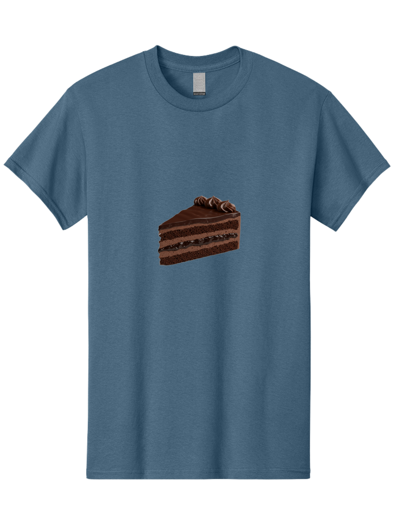 Chocolate-Cake-Slice Men'S Graphic Tee, 100% Cotton, Comfortable Casual Summer Wear, Machine Washable, Vintage Camera, Old Camera, Antique Camera, Black Camera, Classic Photography, Photography Equipment, Nostalgic Device, Film Camera, Bak252
