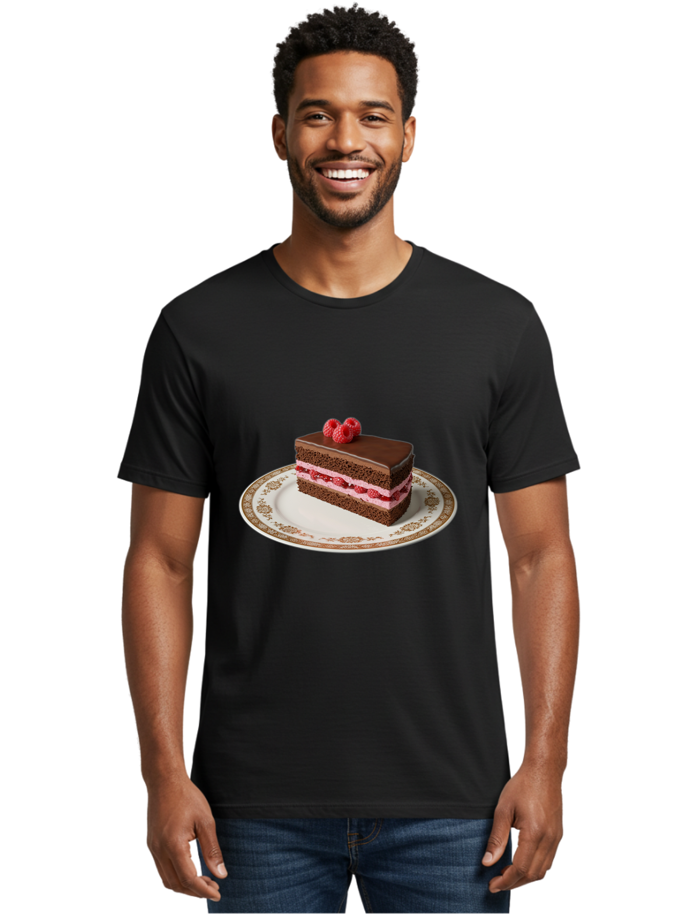 Chocolate-Cake Men'S Graphic Tee, 100% Cotton, Comfortable Casual Summer Wear, Machine Washable, Vintage Camera, Old Camera, Antique Camera, Black Camera, Classic Photography, Photography Equipment, Nostalgic Device, Film Camera, Camera Art Bak253