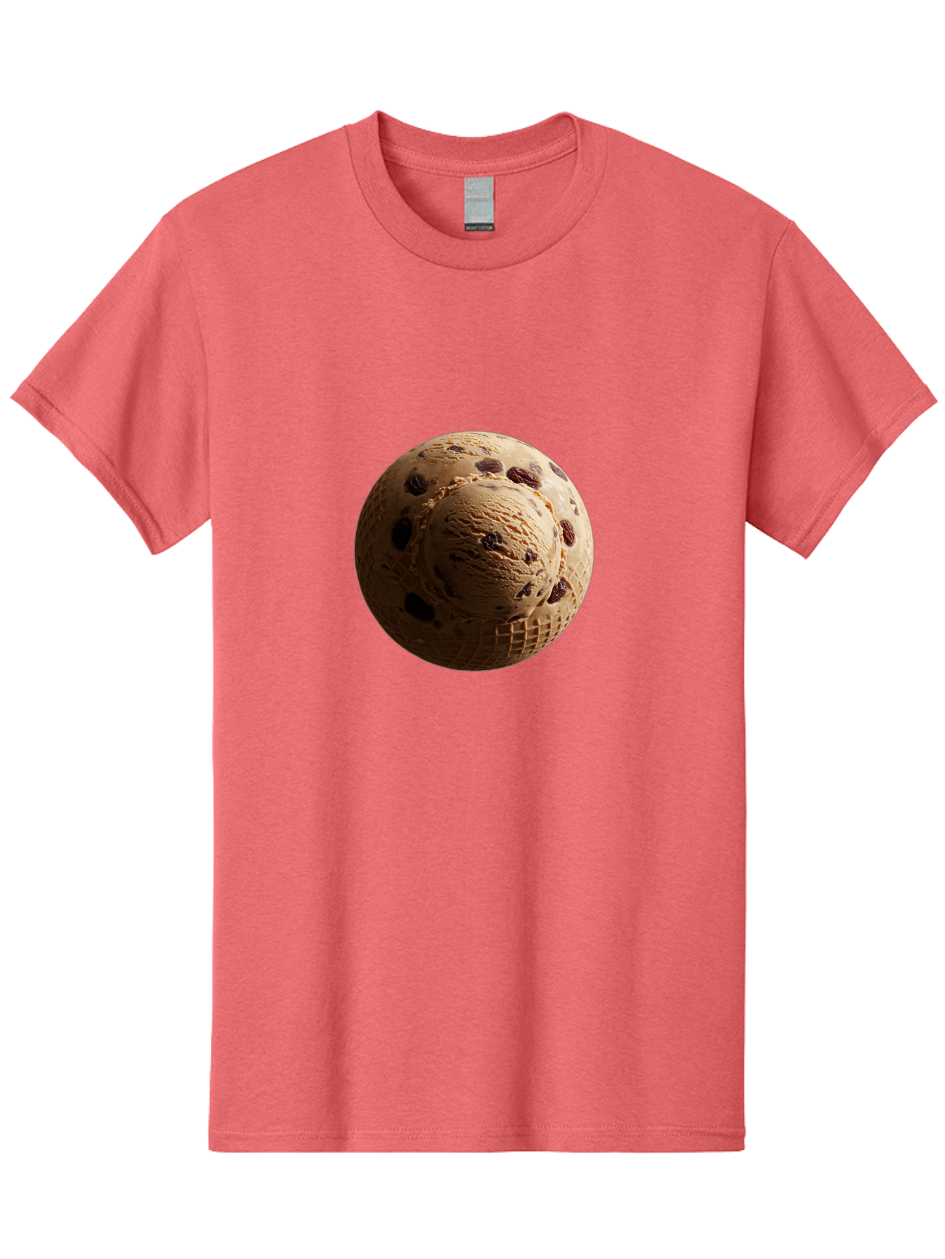 Chocolate-Chip-Ice-Cream-Scoop Men'S Graphic Tee, 100% Cotton, Comfortable Casual Summer Wear, Machine Washable, Vintage Camera, Old Camera, Antique Camera, Black Camera, Classic Photography, Photography Equipment, Nostalgic Device, Bak254