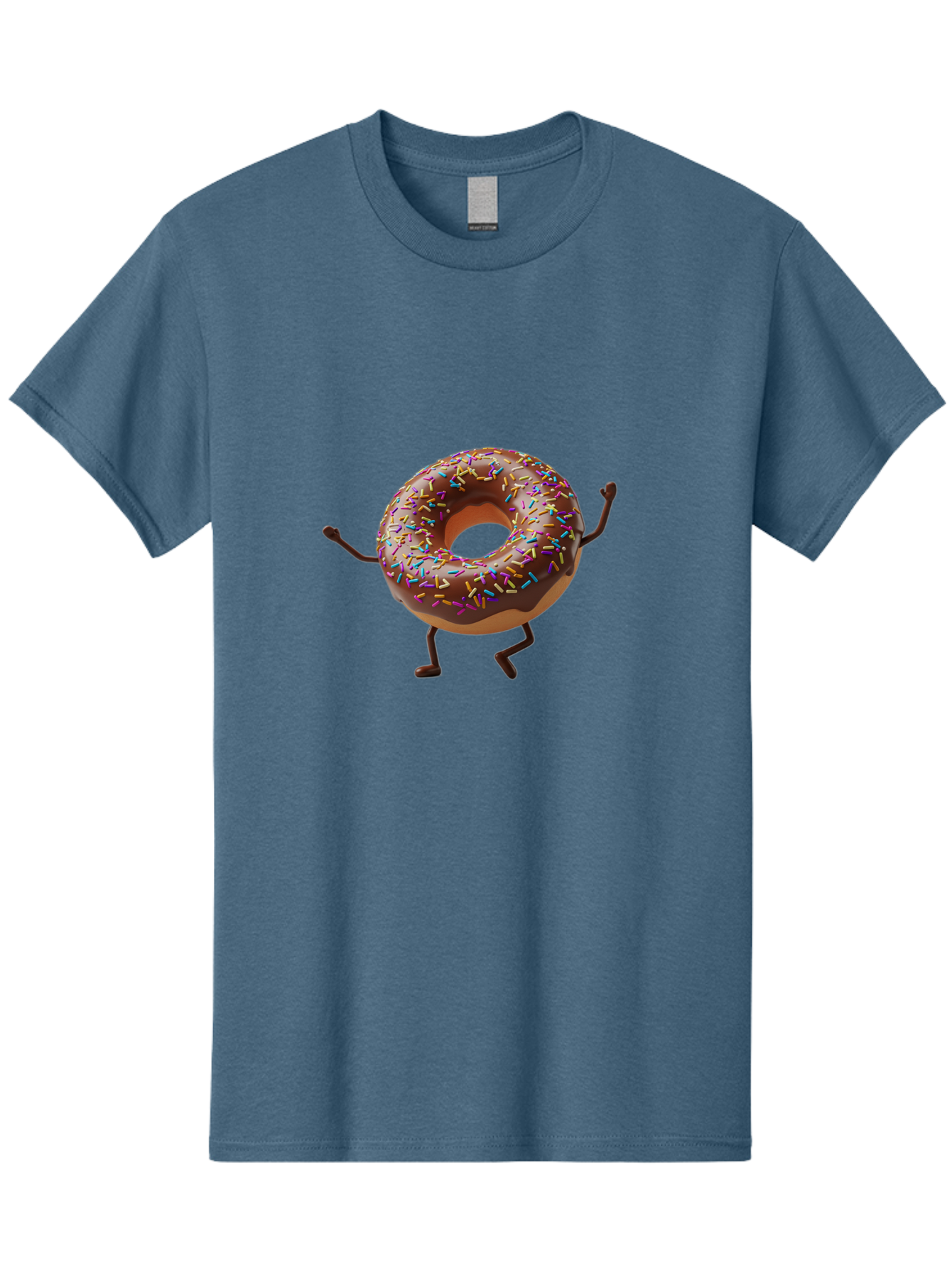 Chocolate-Donut Men'S Graphic Tee, 100% Cotton, Comfortable Casual Summer Wear, Machine Washable, Vintage Camera, Old Camera, Antique Camera, Black Camera, Classic Photography, Photography Equipment, Nostalgic Device, Film Camera, Camera Art Bak255