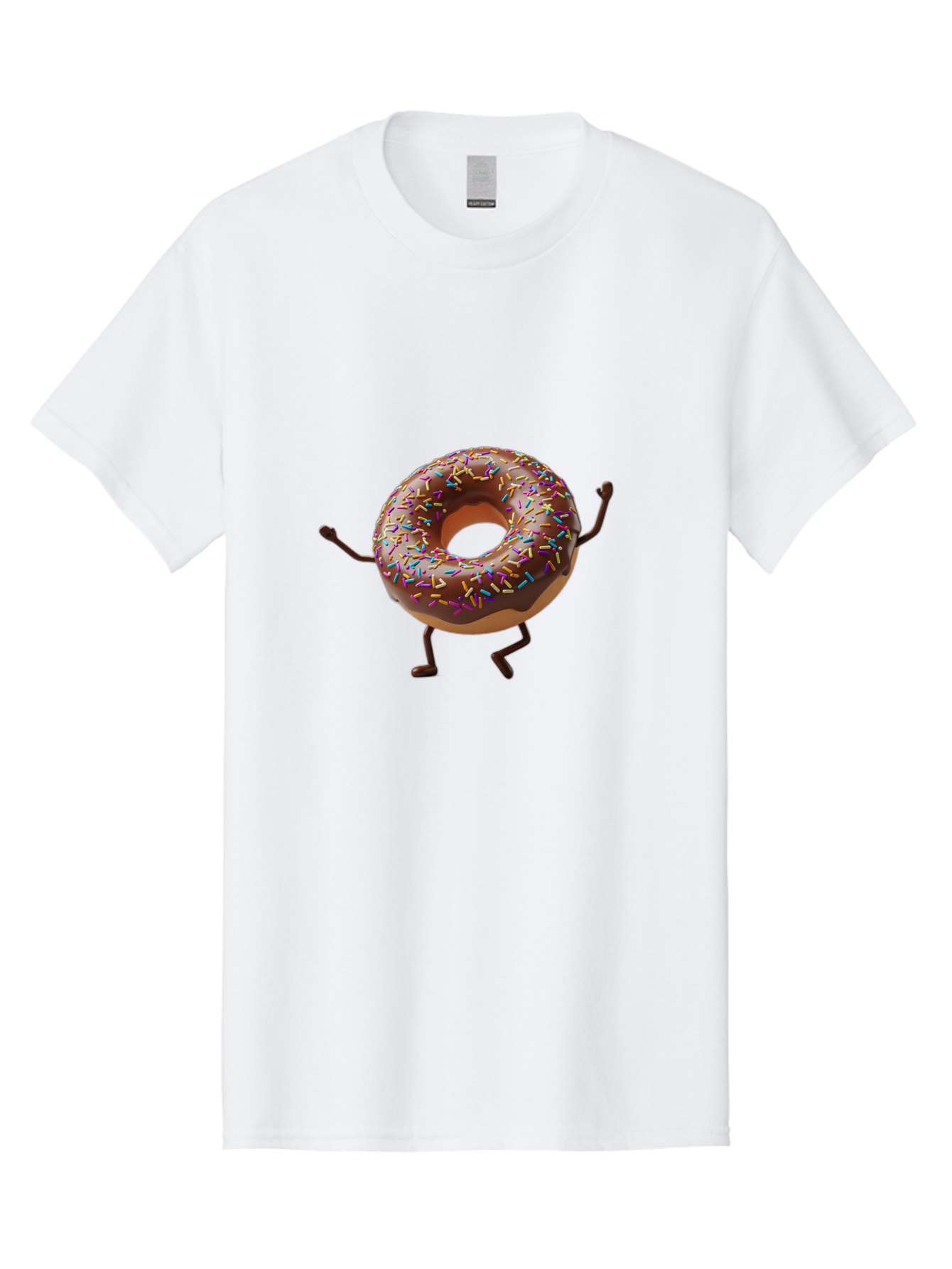 Chocolate-Donut Men'S Graphic Tee, 100% Cotton, Comfortable Casual Summer Wear, Machine Washable, Vintage Camera, Old Camera, Antique Camera, Black Camera, Classic Photography, Photography Equipment, Nostalgic Device, Film Camera, Camera Art Bak255