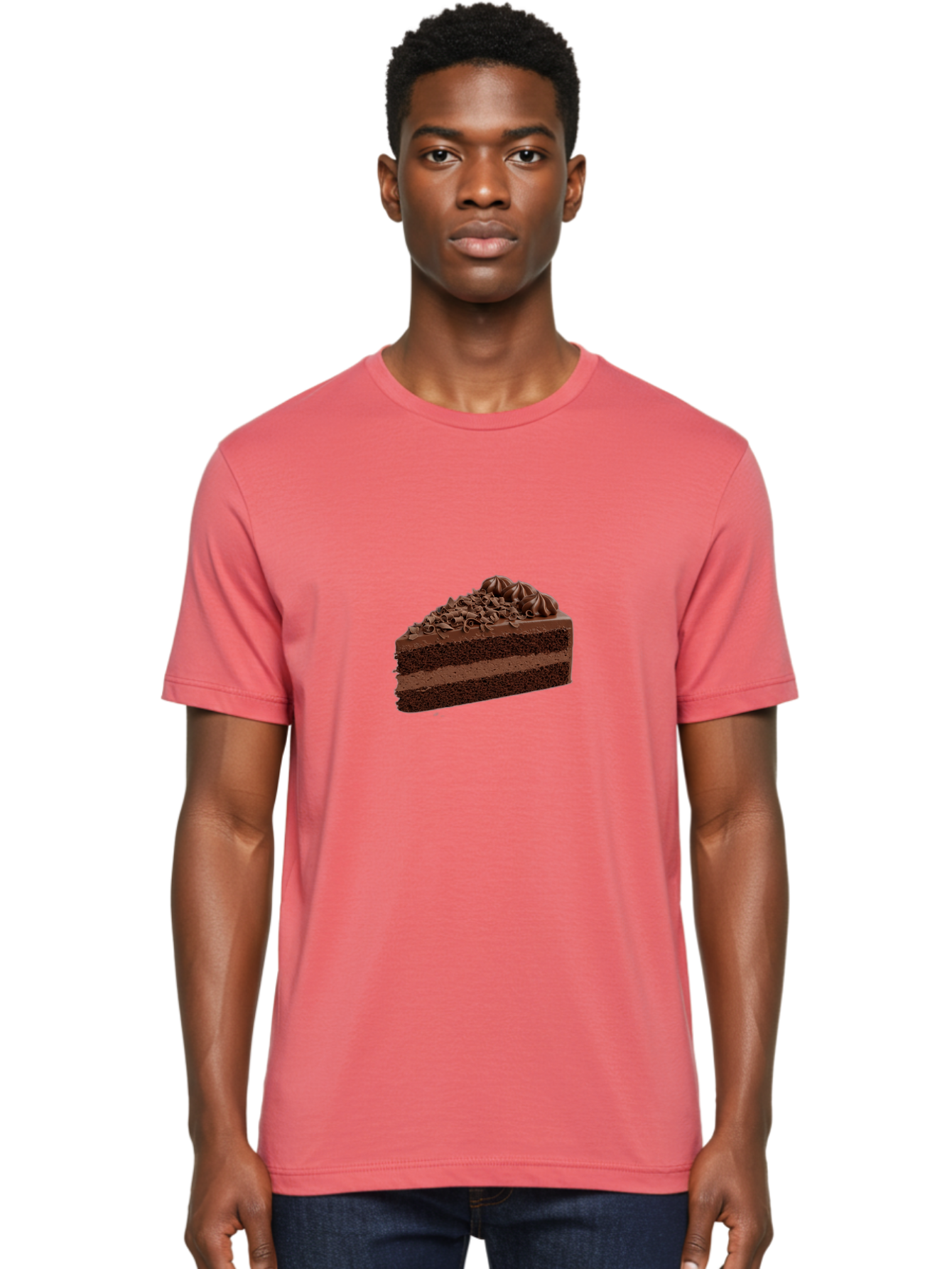 Chocolate-Layer-Cake-1 Men'S Graphic Tee, 100% Cotton, Comfortable Casual Summer Wear, Machine Washable, Vintage Camera, Old Camera, Antique Camera, Black Camera, Classic Photography, Photography Equipment, Nostalgic Device, Film Camera, Bak256