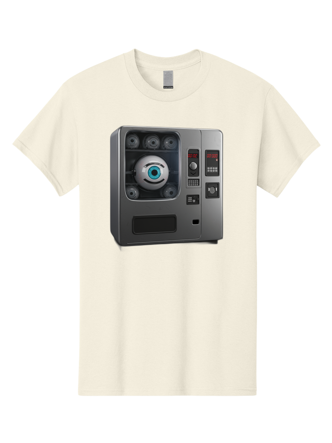 Claptrap Men'S Graphic Tee, 100% Cotton, Comfortable Casual Summer Wear, Machine Washable, Vintage Camera, Old Camera, Antique Camera, Black Camera, Classic Photography, Photography Equipment, Nostalgic Device, Film Camera, Camera Art Bak261