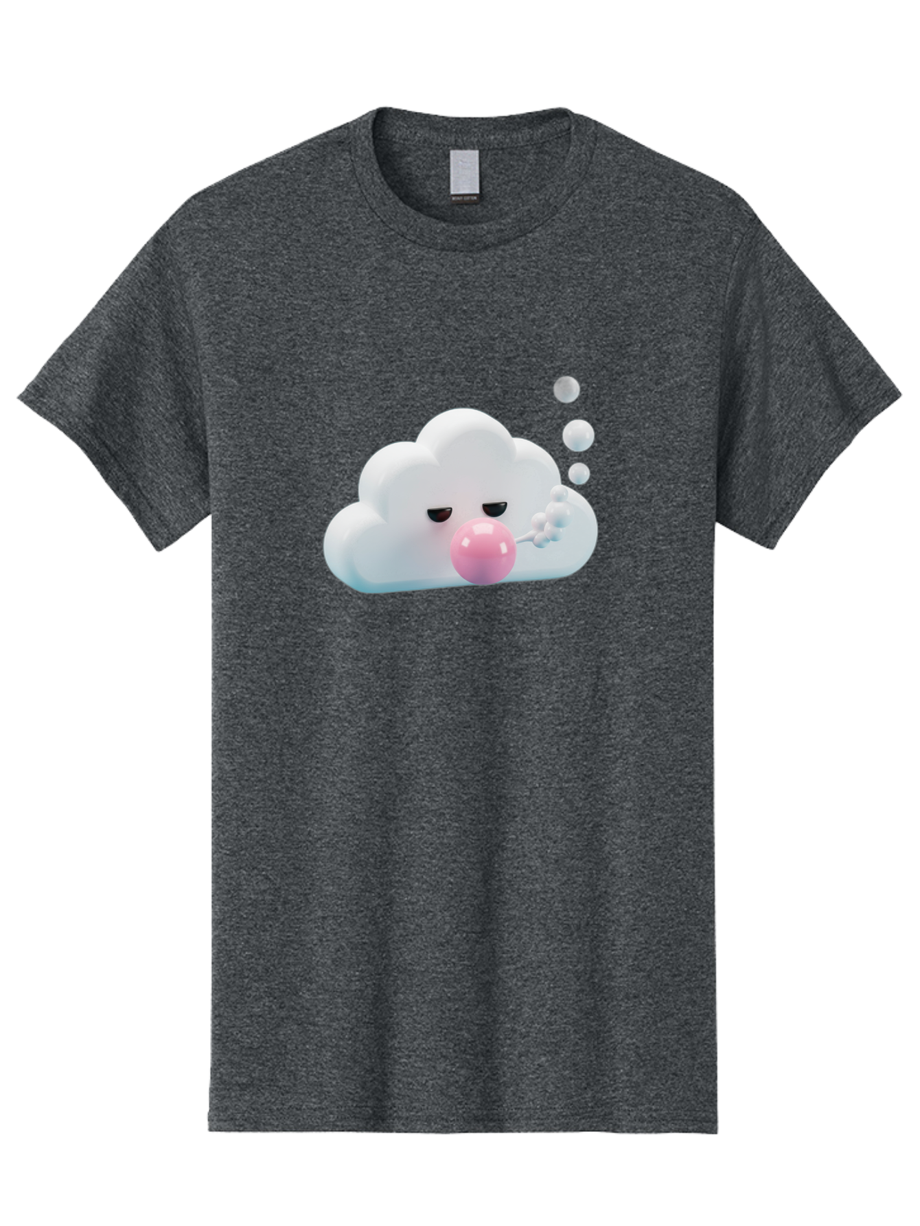 Cloud-Blowing-Bubbles Men'S Graphic Tee, 100% Cotton, Comfortable Casual Summer Wear, Machine Washable, Vintage Camera, Old Camera, Antique Camera, Black Camera, Classic Photography, Photography Equipment, Nostalgic Device, Film Camera, Bak266