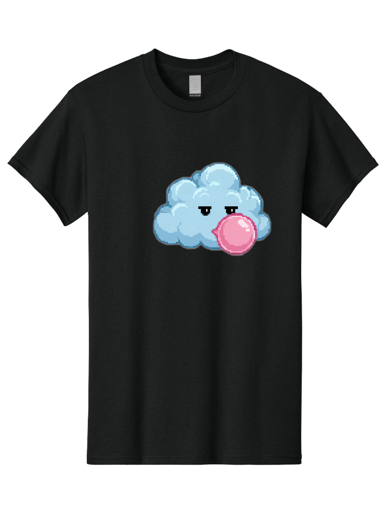 Cloud-Chewing-Pink-Gum Men'S Graphic Tee, 100% Cotton, Comfortable Casual Summer Wear, Machine Washable, Vintage Camera, Old Camera, Antique Camera, Black Camera, Classic Photography, Photography Equipment, Nostalgic Device, Film Camera, Bak268