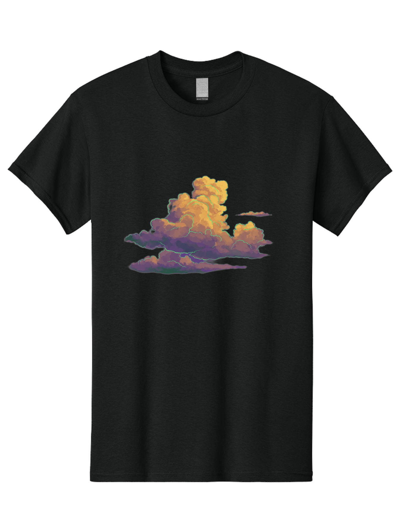 Cloud-Formation Men'S Graphic Tee, 100% Cotton, Comfortable Casual Summer Wear, Machine Washable, Vintage Camera, Old Camera, Antique Camera, Black Camera, Classic Photography, Photography Equipment, Nostalgic Device, Film Camera, Camera Art Bak269