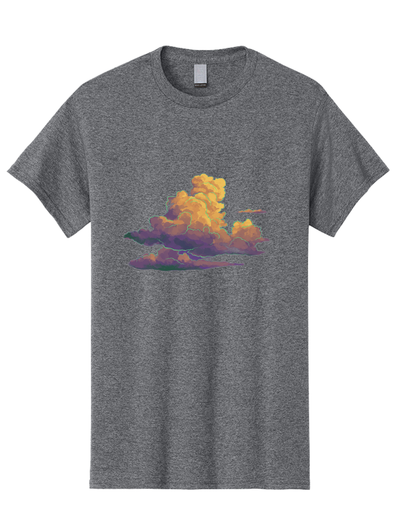 Cloud-Formation Men'S Graphic Tee, 100% Cotton, Comfortable Casual Summer Wear, Machine Washable, Vintage Camera, Old Camera, Antique Camera, Black Camera, Classic Photography, Photography Equipment, Nostalgic Device, Film Camera, Camera Art Bak269