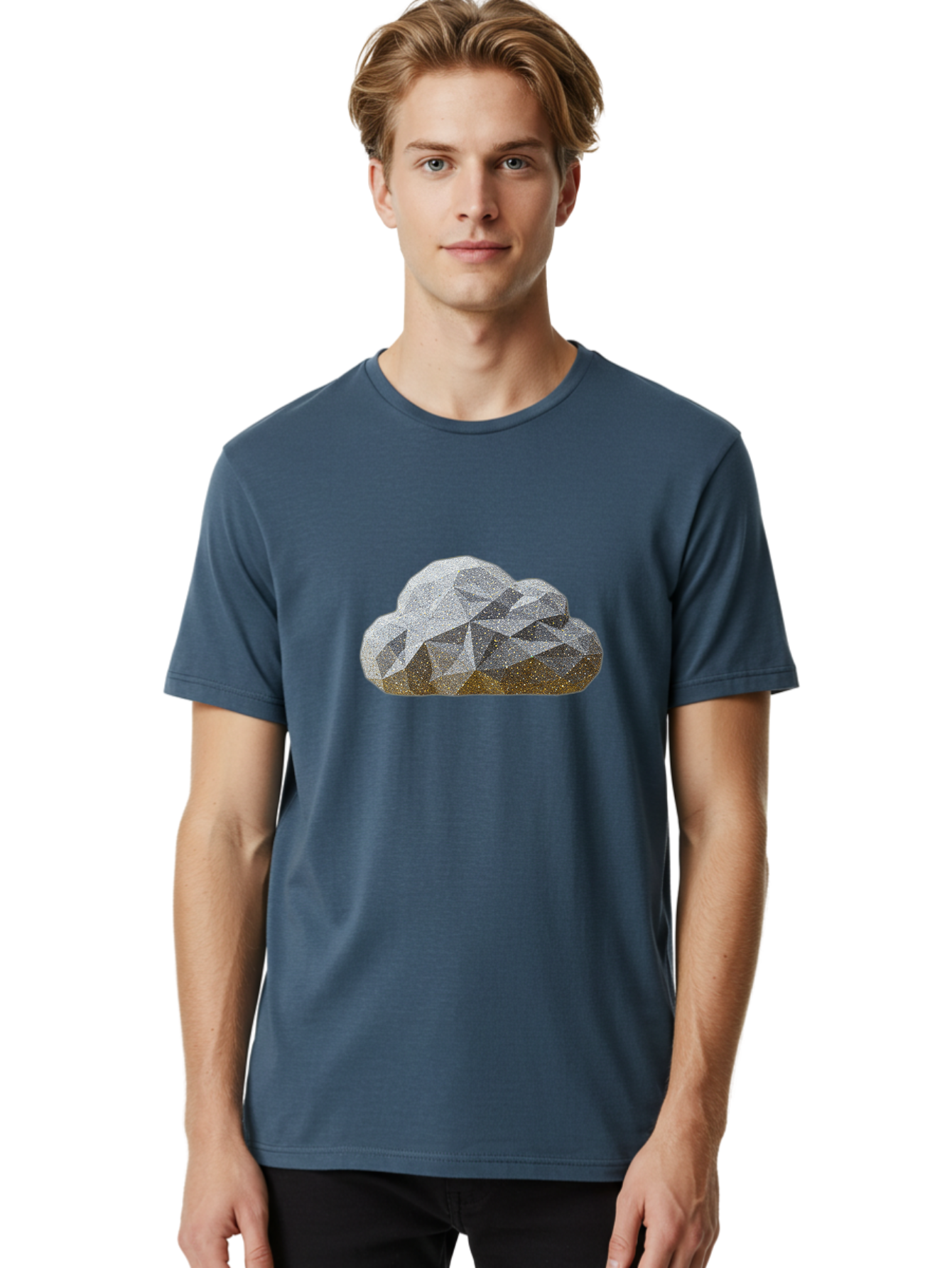 Cloud Men'S Graphic Tee, 100% Cotton, Comfortable Casual Summer Wear, Machine Washable, Vintage Camera, Old Camera, Antique Camera, Black Camera, Classic Photography, Photography Equipment, Nostalgic Device, Film Camera, Camera Art Bak270