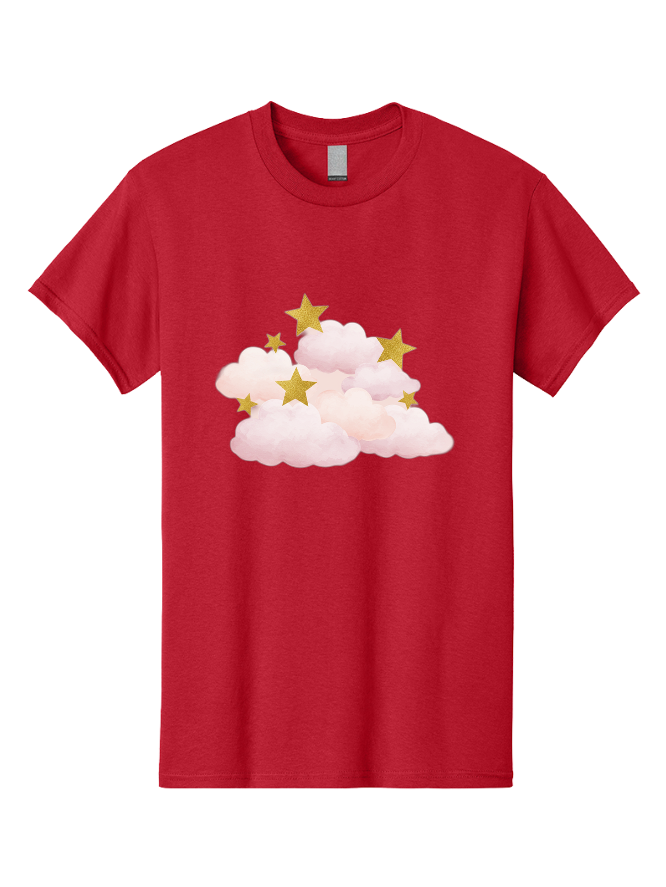 Clouds-With-Stars Men'S Graphic Tee, 100% Cotton, Comfortable Casual Summer Wear, Machine Washable, Vintage Camera, Old Camera, Antique Camera, Black Camera, Classic Photography, Photography Equipment, Nostalgic Device, Film Camera, Camera Art Bak271