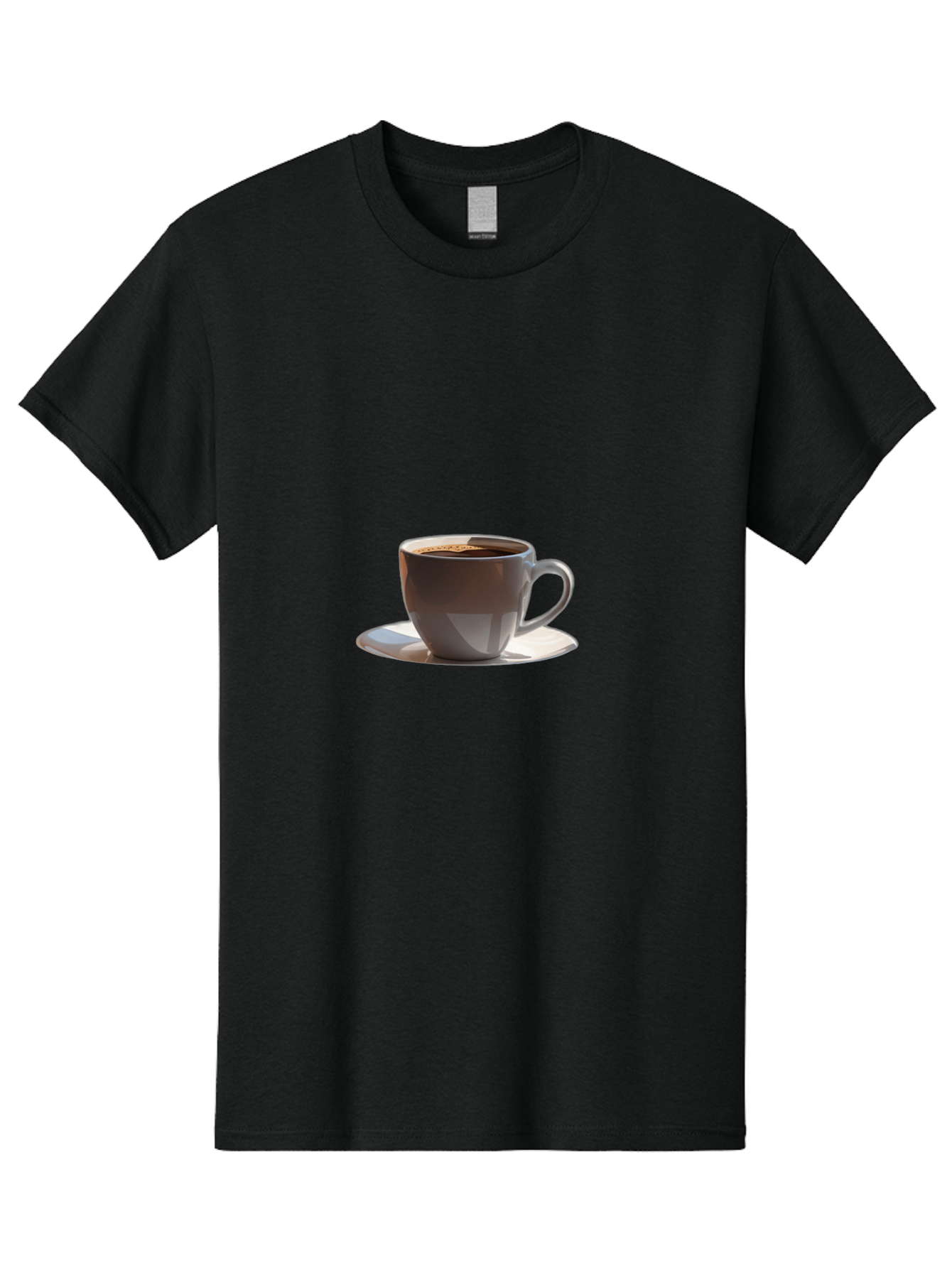 Coffee-Cup Men'S Graphic Tee, 100% Cotton, Comfortable Casual Summer Wear, Machine Washable, Vintage Camera, Old Camera, Antique Camera, Black Camera, Classic Photography, Photography Equipment, Nostalgic Device, Film Camera, Camera Art Bak278
