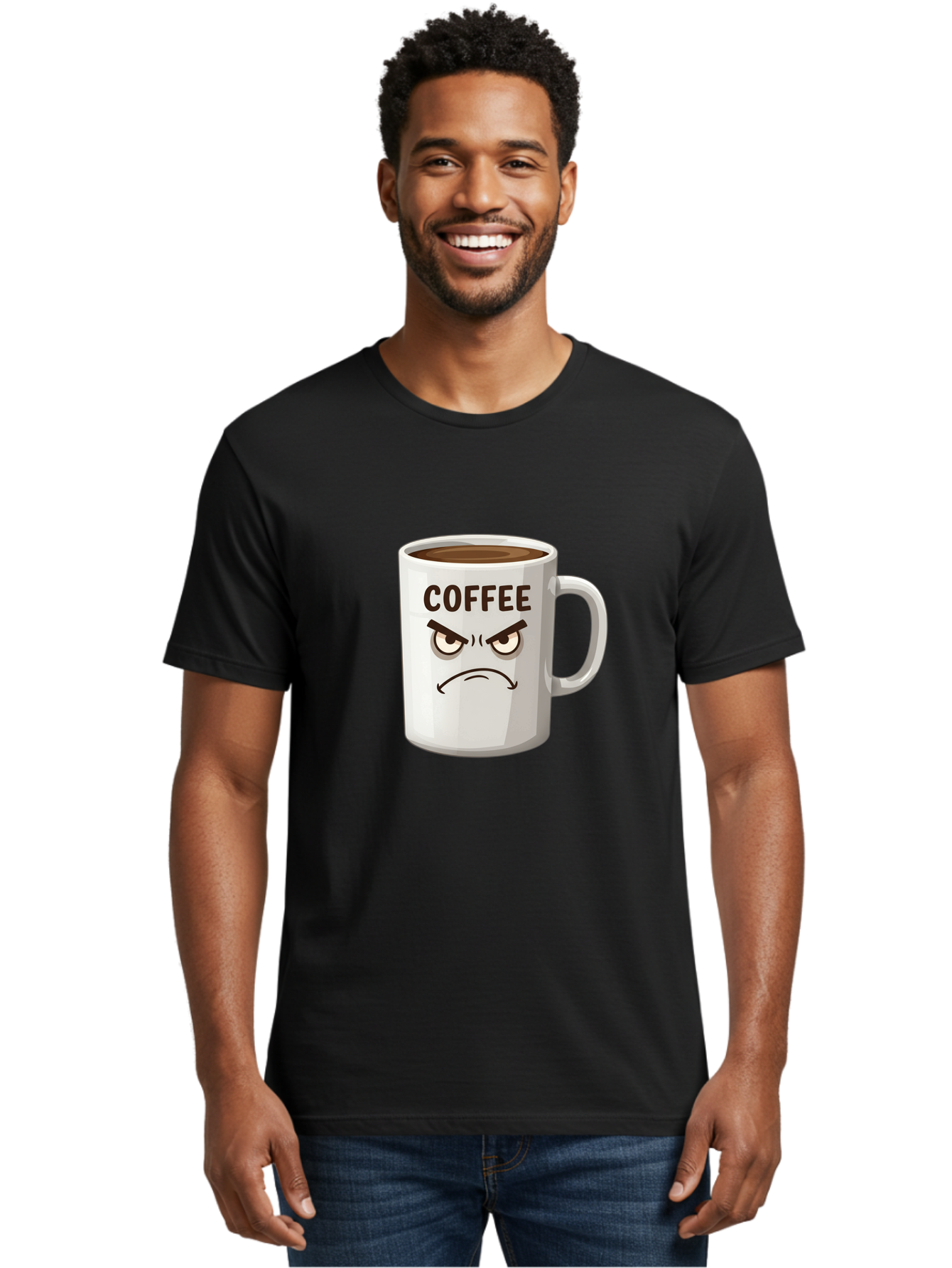 Coffee Men'S Graphic Tee, 100% Cotton, Comfortable Casual Summer Wear, Machine Washable, Vintage Camera, Old Camera, Antique Camera, Black Camera, Classic Photography, Photography Equipment, Nostalgic Device, Film Camera, Camera Art Bak284