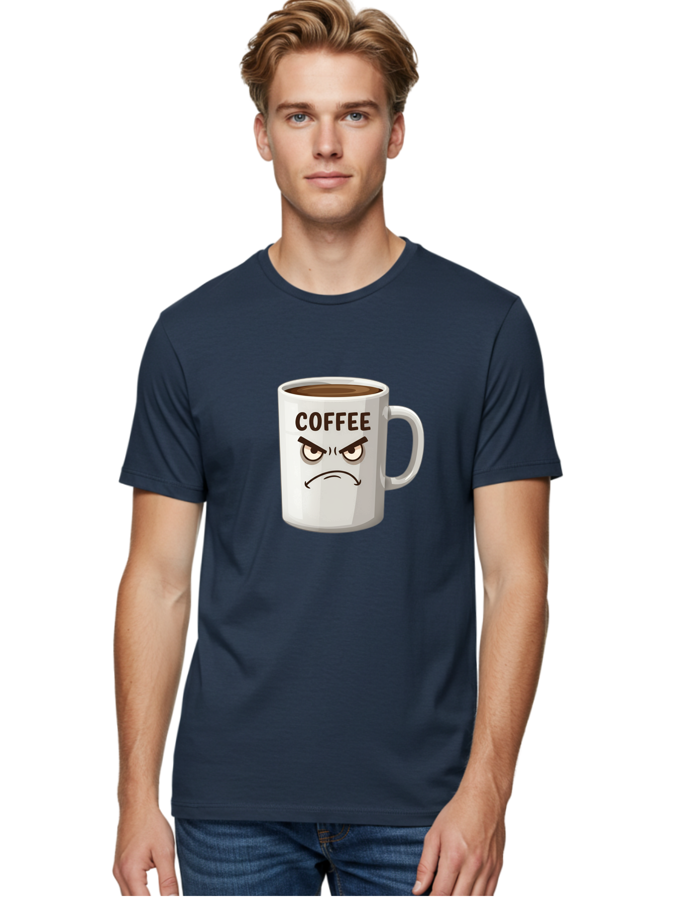 Coffee Men'S Graphic Tee, 100% Cotton, Comfortable Casual Summer Wear, Machine Washable, Vintage Camera, Old Camera, Antique Camera, Black Camera, Classic Photography, Photography Equipment, Nostalgic Device, Film Camera, Camera Art Bak284