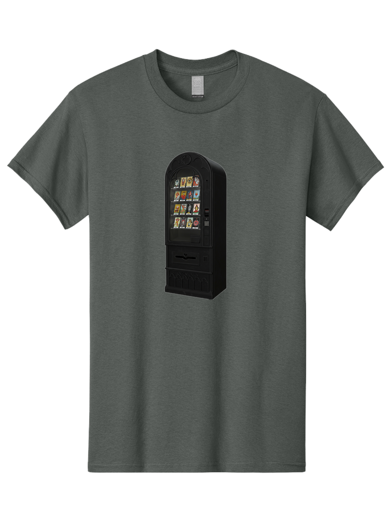 Collectible-Card-Vending-Machine Men'S Graphic Tee, 100% Cotton, Comfortable Casual Summer Wear, Machine Washable, Vintage Camera, Old Camera, Antique Camera, Black Camera, Classic Photography, Photography Equipment, Nostalgic Device, Bak287