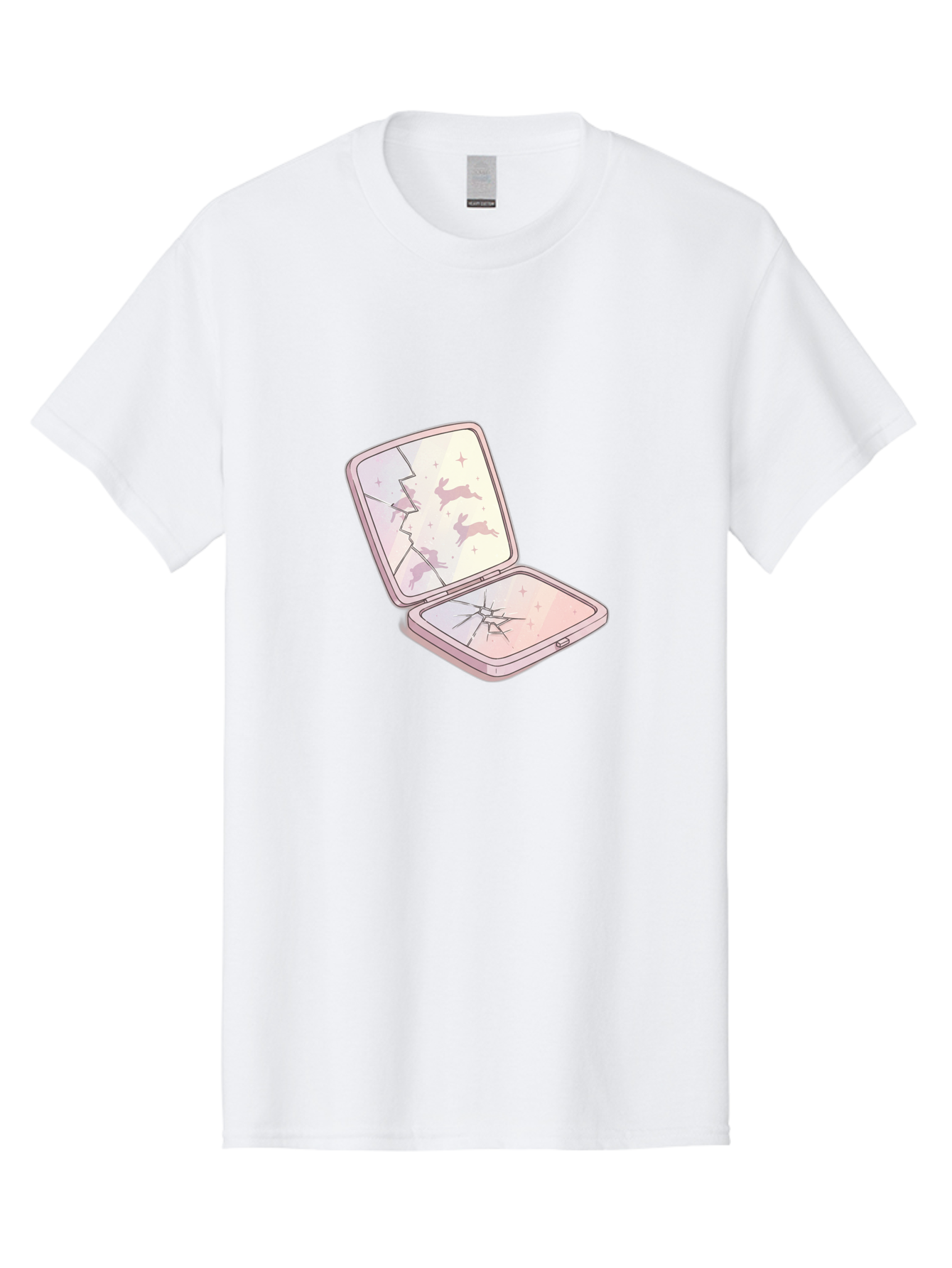 Compact-Mirror Men'S Graphic Tee, 100% Cotton, Comfortable Casual Summer Wear, Machine Washable, Vintage Camera, Old Camera, Antique Camera, Black Camera, Classic Photography, Photography Equipment, Nostalgic Device, Film Camera, Camera Art Bak290