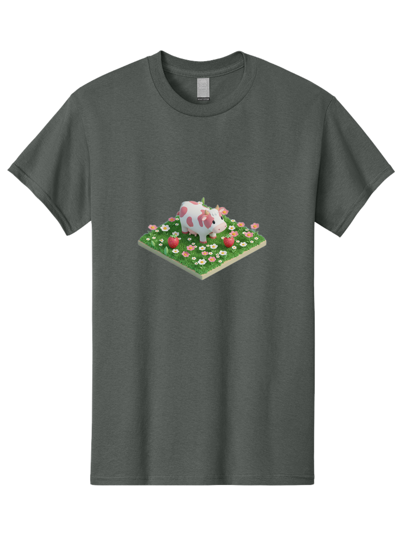 Cow-And-Flowers Men'S Graphic Tee, 100% Cotton, Comfortable Casual Summer Wear, Machine Washable, Vintage Camera, Old Camera, Antique Camera, Black Camera, Classic Photography, Photography Equipment, Nostalgic Device, Film Camera, Camera Art Bak298