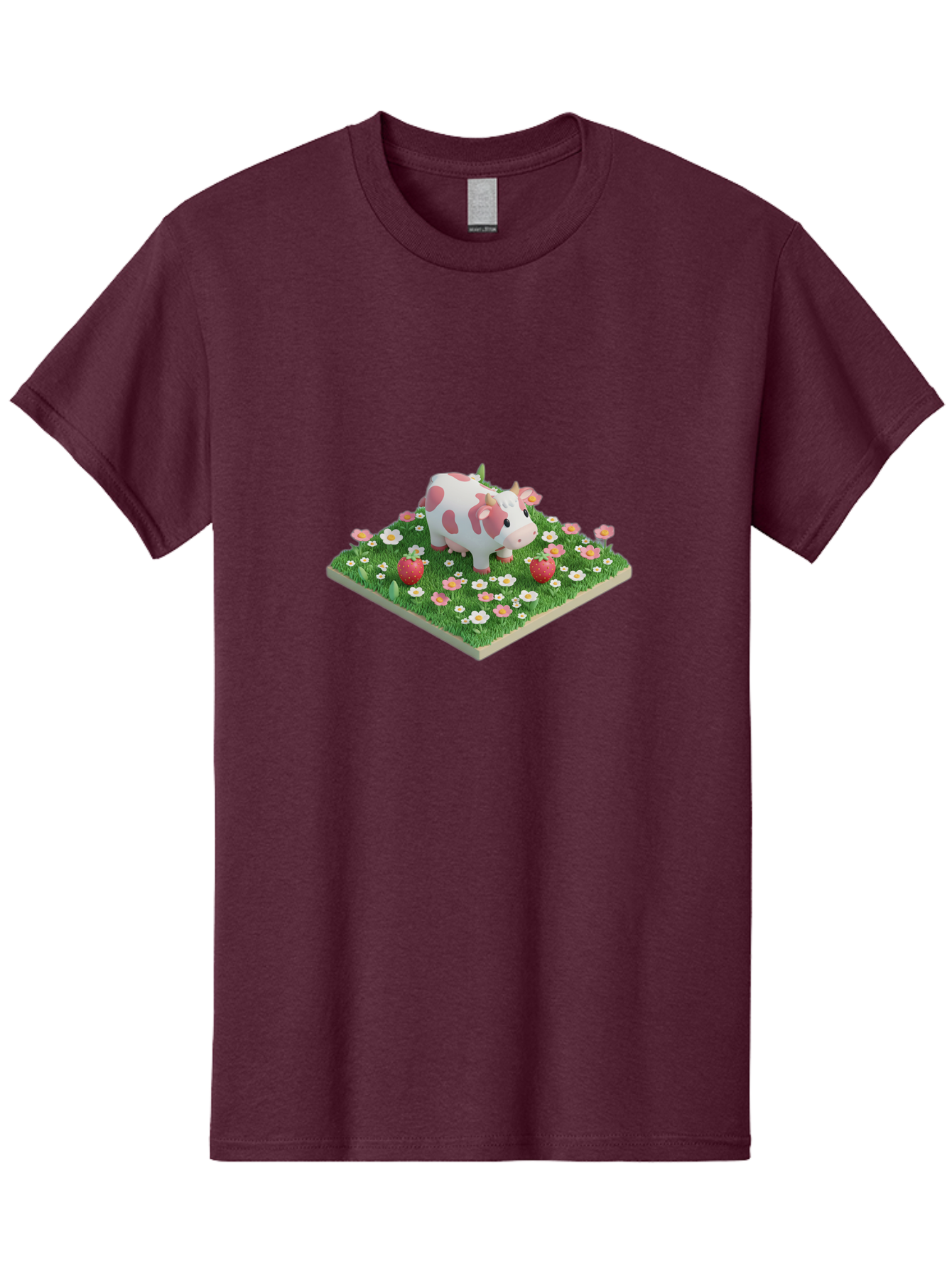 Cow-And-Flowers Men'S Graphic Tee, 100% Cotton, Comfortable Casual Summer Wear, Machine Washable, Vintage Camera, Old Camera, Antique Camera, Black Camera, Classic Photography, Photography Equipment, Nostalgic Device, Film Camera, Camera Art Bak298