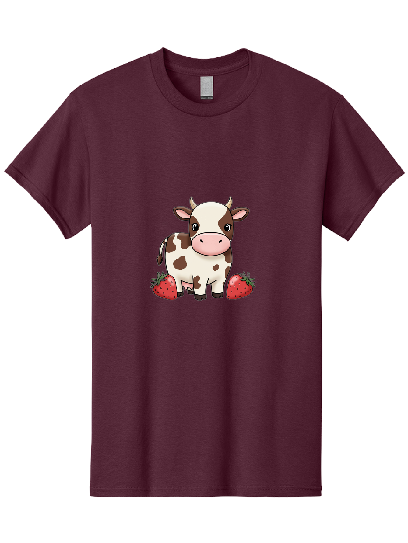 Cow-With-Strawberries Men'S Graphic Tee, 100% Cotton, Comfortable Casual Summer Wear, Machine Washable, Vintage Camera, Old Camera, Antique Camera, Black Camera, Classic Photography, Photography Equipment, Nostalgic Device, Film Camera, Bak302