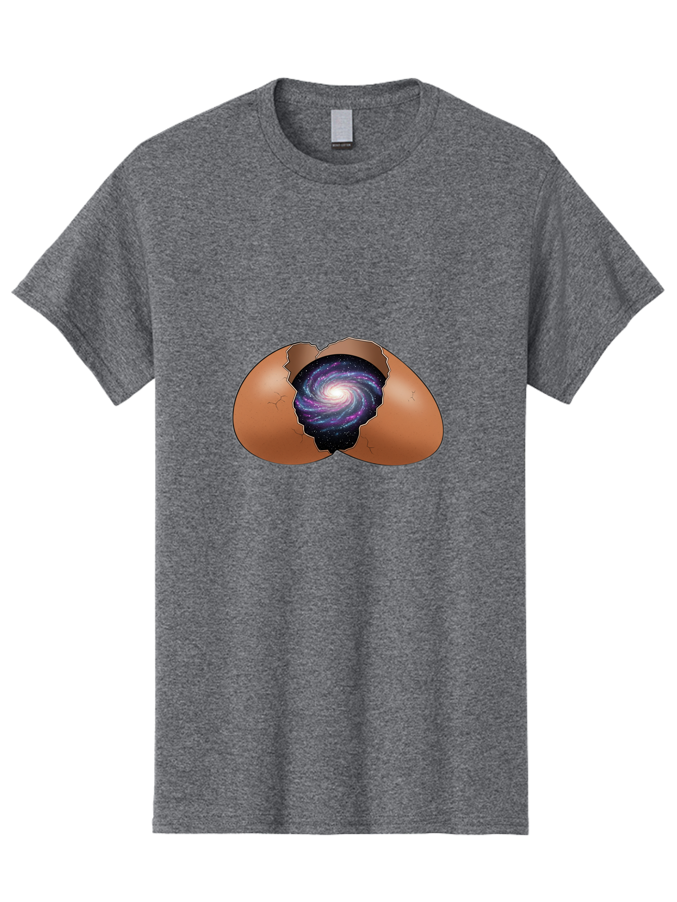 Cracked-Egg-Galaxy-1 Men'S Graphic Tee, 100% Cotton, Comfortable Casual Summer Wear, Machine Washable, Vintage Camera, Old Camera, Antique Camera, Black Camera, Classic Photography, Photography Equipment, Nostalgic Device, Film Camera, Bak303