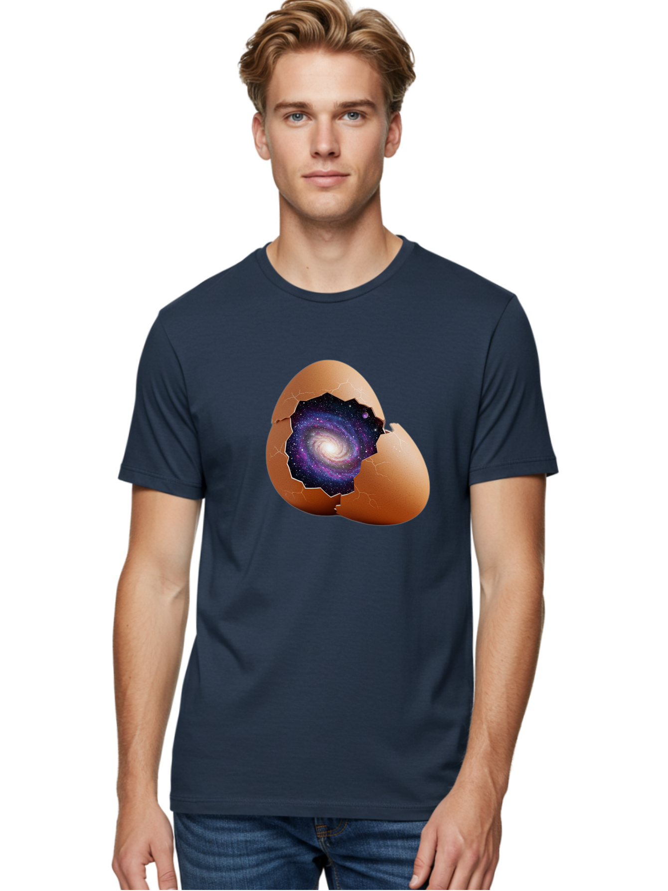 Cracked-Egg-Galaxy-6 Men'S Graphic Tee, 100% Cotton, Comfortable Casual Summer Wear, Machine Washable, Vintage Camera, Old Camera, Antique Camera, Black Camera, Classic Photography, Photography Equipment, Nostalgic Device, Film Camera, Bak308