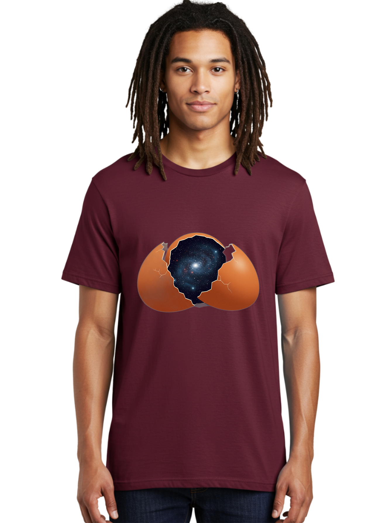 Cracked-Egg-Galaxy Men'S Graphic Tee, 100% Cotton, Comfortable Casual Summer Wear, Machine Washable, Vintage Camera, Old Camera, Antique Camera, Black Camera, Classic Photography, Photography Equipment, Nostalgic Device, Film Camera, Bak309