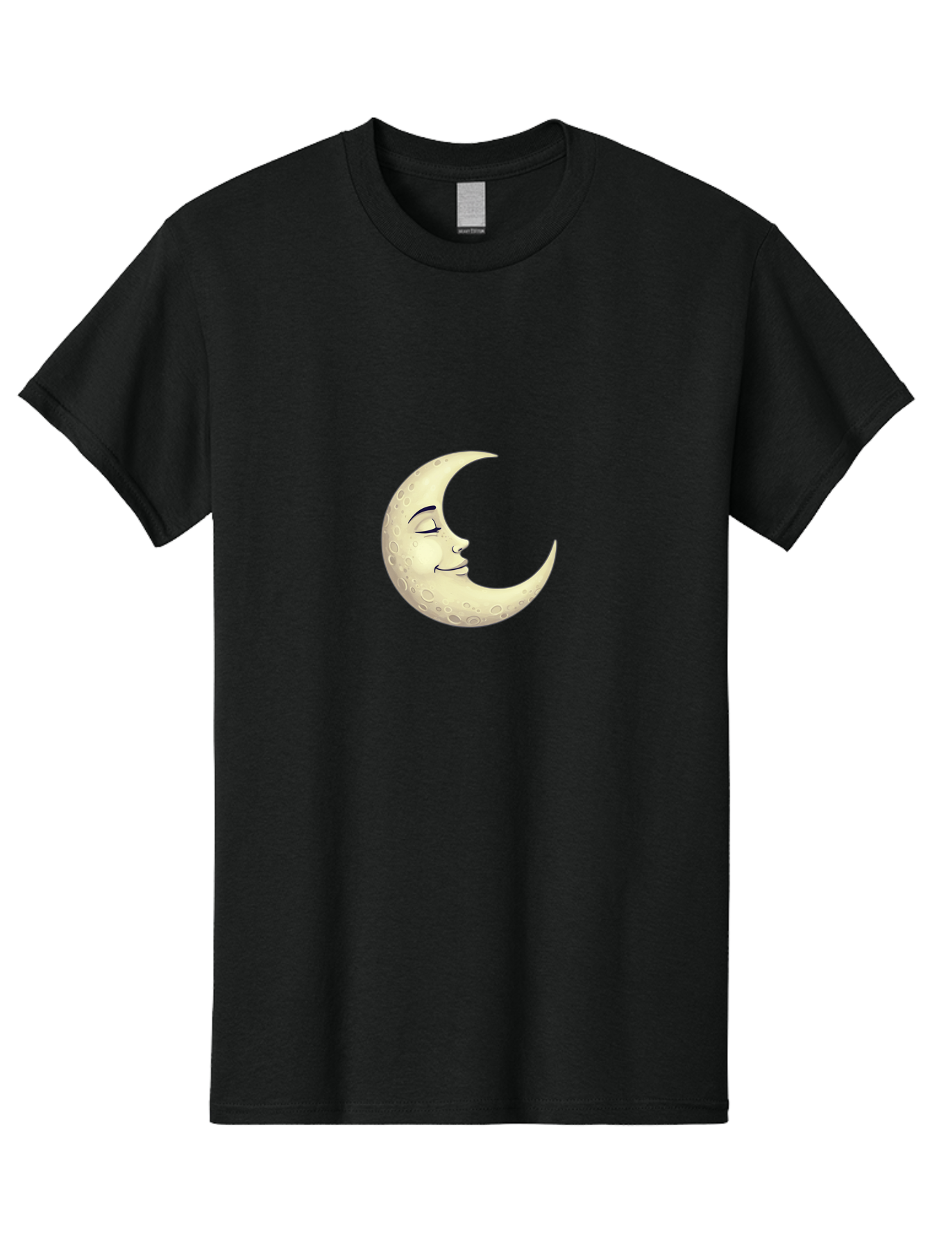 Crescent-Moon-Face Men'S Graphic Tee, 100% Cotton, Comfortable Casual Summer Wear, Machine Washable, Vintage Camera, Old Camera, Antique Camera, Black Camera, Classic Photography, Photography Equipment, Nostalgic Device, Film Camera, Bak316