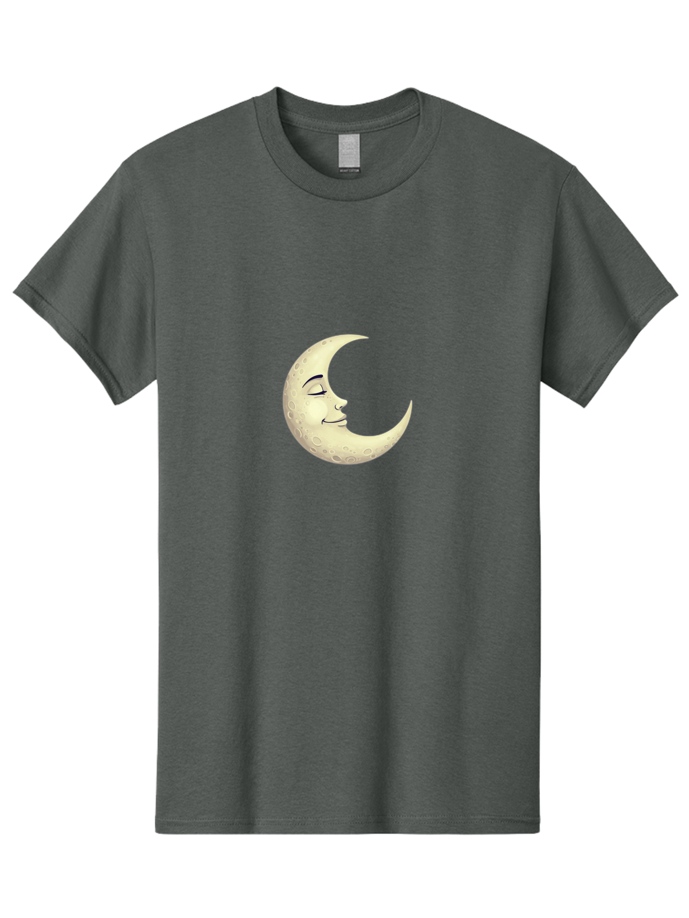 Crescent-Moon-Face Men'S Graphic Tee, 100% Cotton, Comfortable Casual Summer Wear, Machine Washable, Vintage Camera, Old Camera, Antique Camera, Black Camera, Classic Photography, Photography Equipment, Nostalgic Device, Film Camera, Bak316