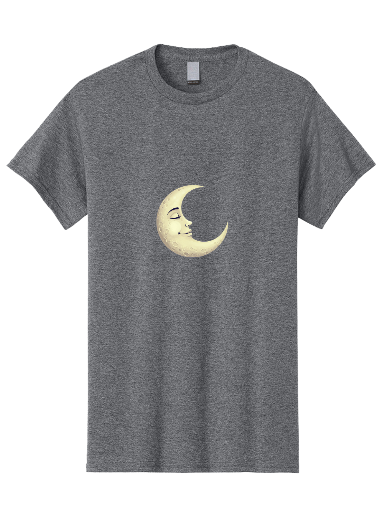 Crescent-Moon-Face Men'S Graphic Tee, 100% Cotton, Comfortable Casual Summer Wear, Machine Washable, Vintage Camera, Old Camera, Antique Camera, Black Camera, Classic Photography, Photography Equipment, Nostalgic Device, Film Camera, Bak316