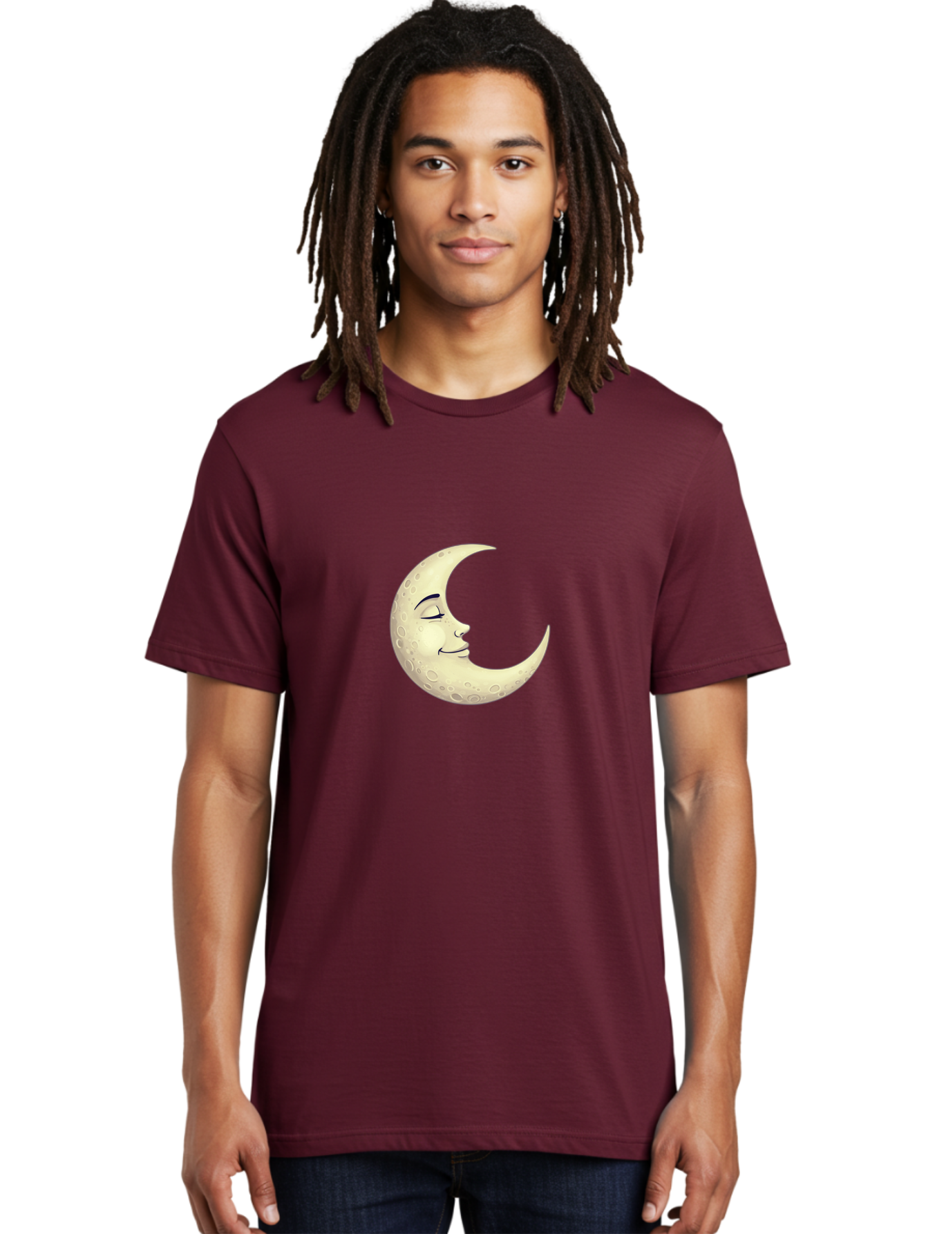 Crescent-Moon-Face Men'S Graphic Tee, 100% Cotton, Comfortable Casual Summer Wear, Machine Washable, Vintage Camera, Old Camera, Antique Camera, Black Camera, Classic Photography, Photography Equipment, Nostalgic Device, Film Camera, Bak316