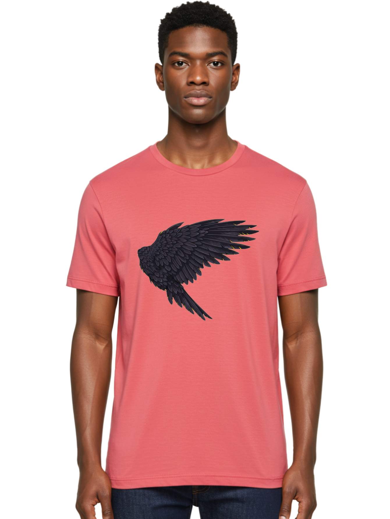 Crow-In-Flight Men'S Graphic Tee, 100% Cotton, Comfortable Casual Summer Wear, Machine Washable, Vintage Camera, Old Camera, Antique Camera, Black Camera, Classic Photography, Photography Equipment, Nostalgic Device, Film Camera, Camera Art Bak338