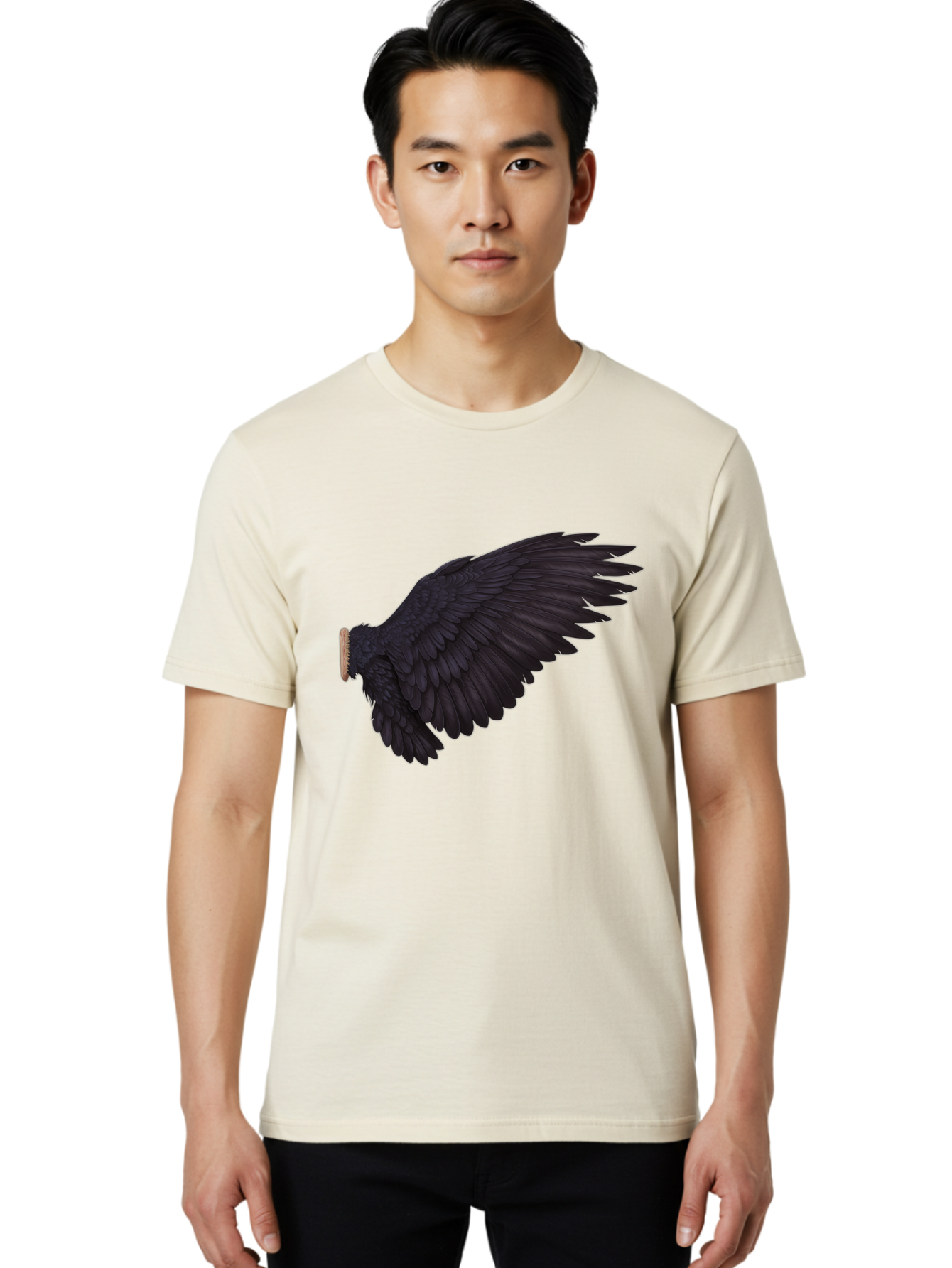 Crow Men'S Graphic Tee, 100% Cotton, Comfortable Casual Summer Wear, Machine Washable, Vintage Camera, Old Camera, Antique Camera, Black Camera, Classic Photography, Photography Equipment, Nostalgic Device, Film Camera, Camera Art Bak340