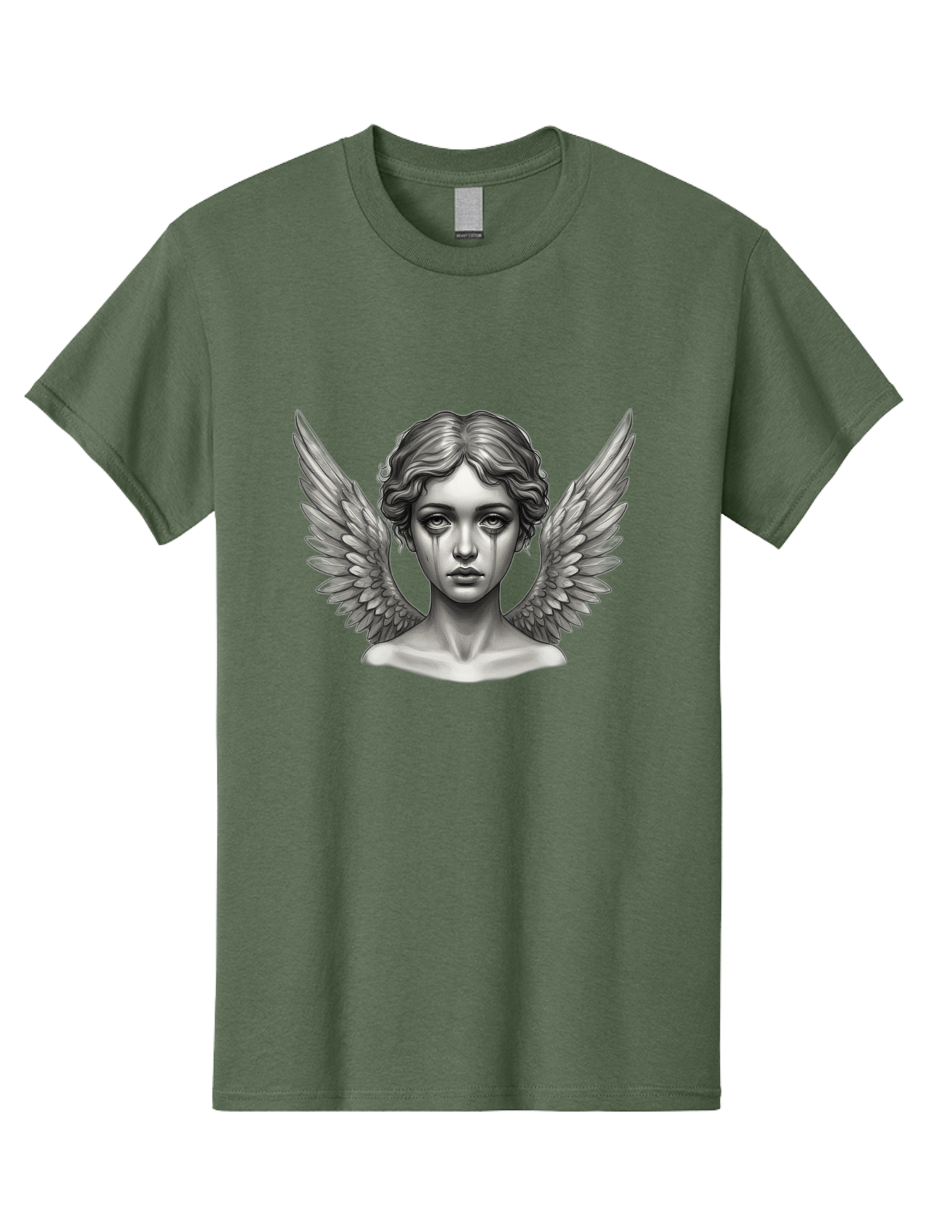 Crying-Angel-Statue Men'S Graphic Tee, 100% Cotton, Comfortable Casual Summer Wear, Machine Washable, Vintage Camera, Old Camera, Antique Camera, Black Camera, Classic Photography, Photography Equipment, Nostalgic Device, Film Camera, Bak345