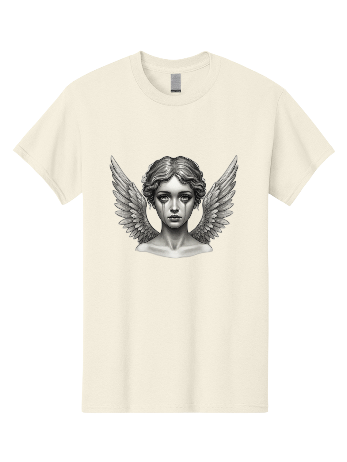 Crying-Angel-Statue Men'S Graphic Tee, 100% Cotton, Comfortable Casual Summer Wear, Machine Washable, Vintage Camera, Old Camera, Antique Camera, Black Camera, Classic Photography, Photography Equipment, Nostalgic Device, Film Camera, Bak345