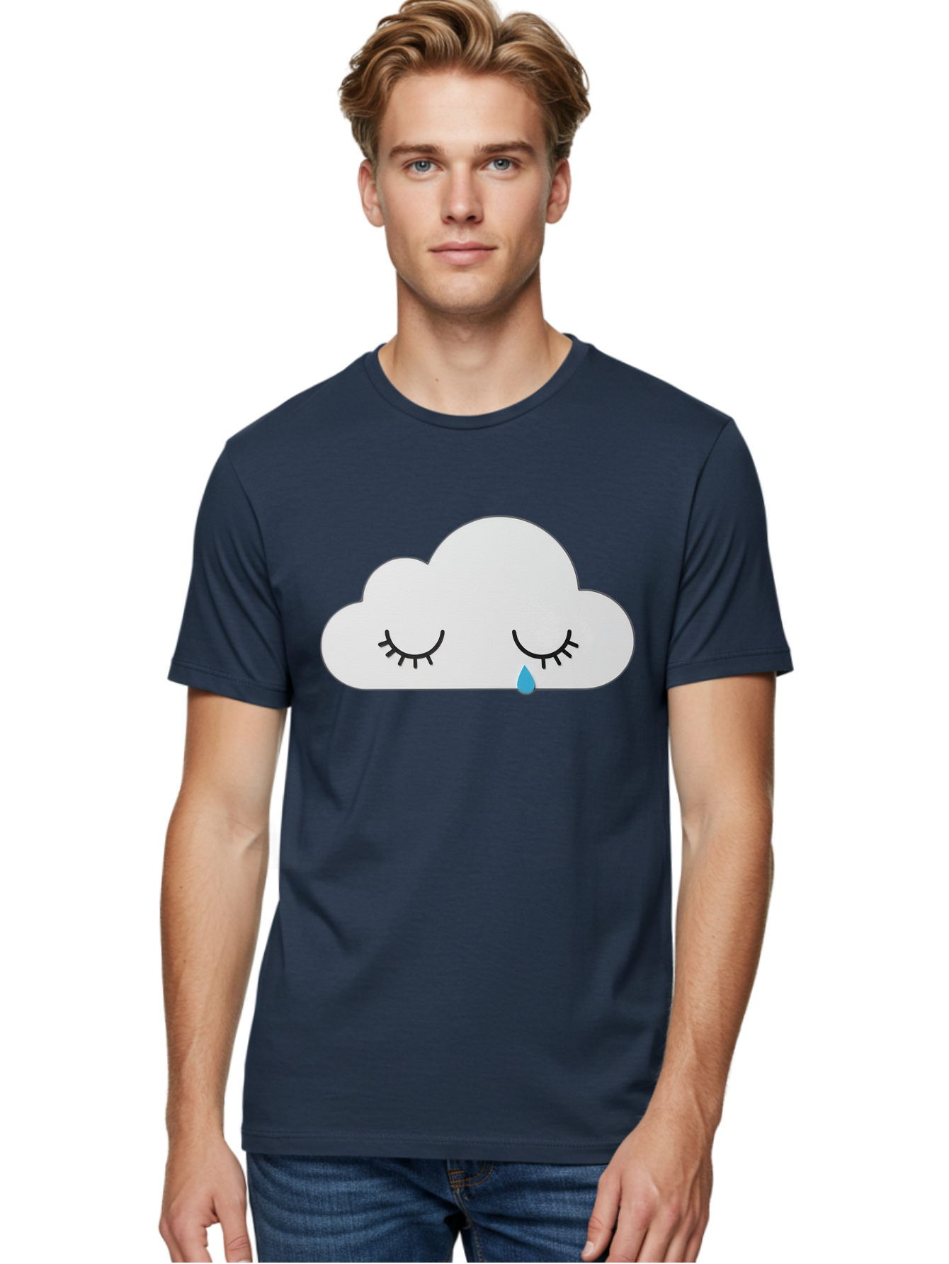 Crying-Cloud-5 Men'S Graphic Tee, 100% Cotton, Comfortable Casual Summer Wear, Machine Washable, Vintage Camera, Old Camera, Antique Camera, Black Camera, Classic Photography, Photography Equipment, Nostalgic Device, Film Camera, Camera Art Bak352