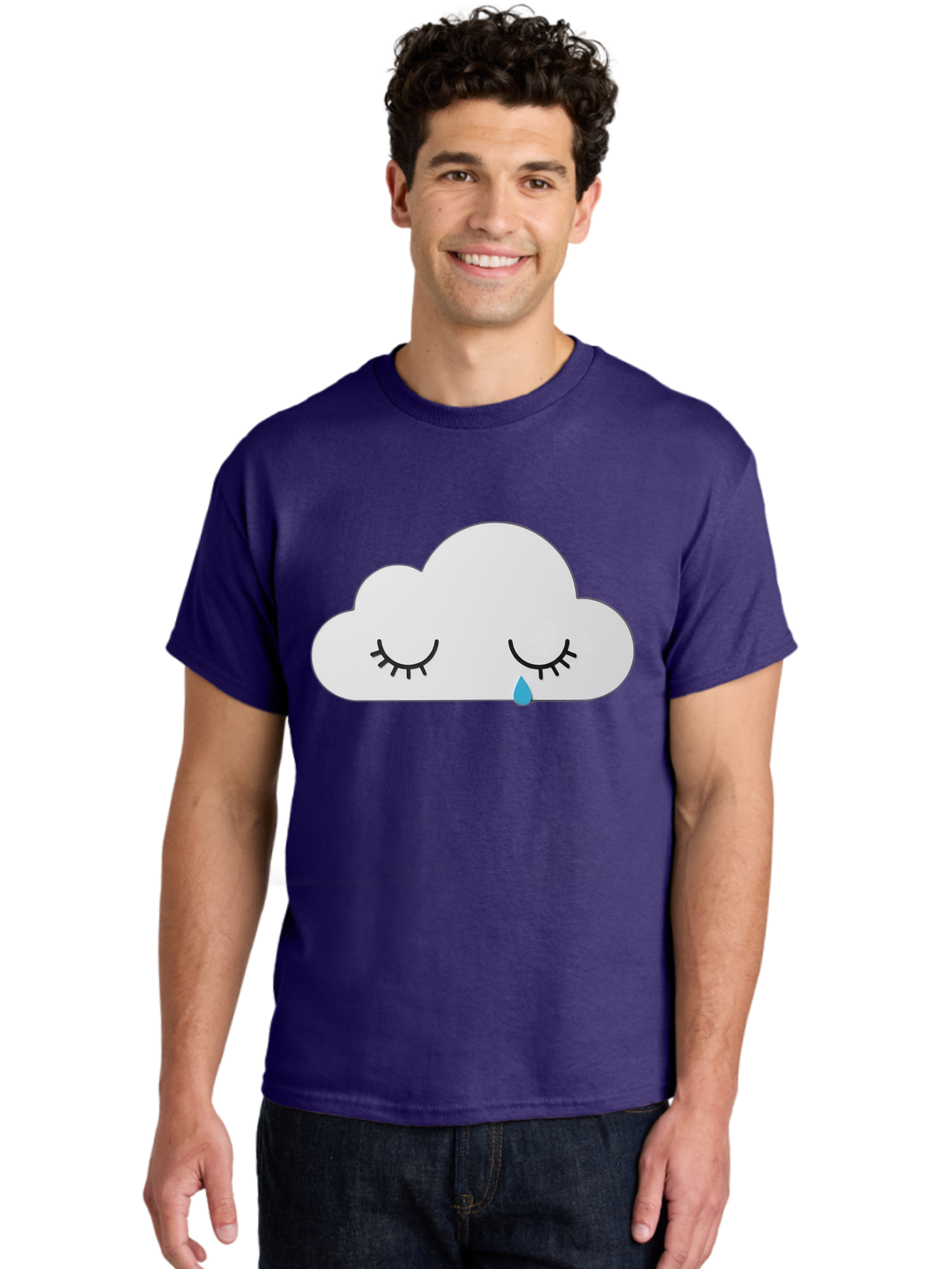 Crying-Cloud-5 Men'S Graphic Tee, 100% Cotton, Comfortable Casual Summer Wear, Machine Washable, Vintage Camera, Old Camera, Antique Camera, Black Camera, Classic Photography, Photography Equipment, Nostalgic Device, Film Camera, Camera Art Bak352