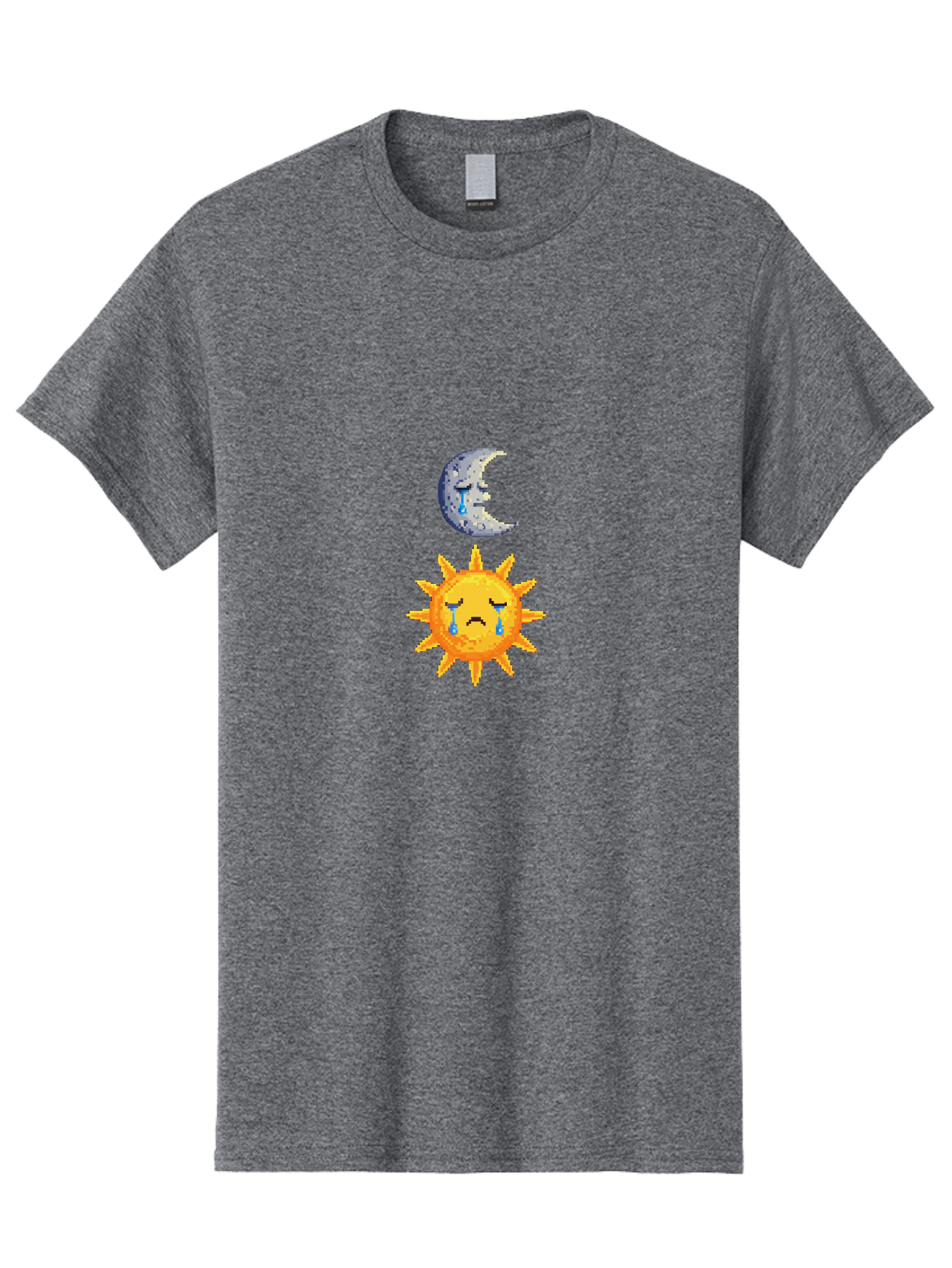 Crying-Sun-And-Moon Men'S Graphic Tee, 100% Cotton, Comfortable Casual Summer Wear, Machine Washable, Vintage Camera, Old Camera, Antique Camera, Black Camera, Classic Photography, Photography Equipment, Nostalgic Device, Film Camera, Bak364