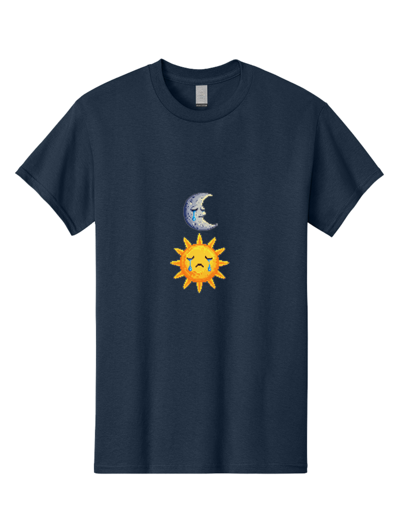 Crying-Sun-And-Moon Men'S Graphic Tee, 100% Cotton, Comfortable Casual Summer Wear, Machine Washable, Vintage Camera, Old Camera, Antique Camera, Black Camera, Classic Photography, Photography Equipment, Nostalgic Device, Film Camera, Bak364